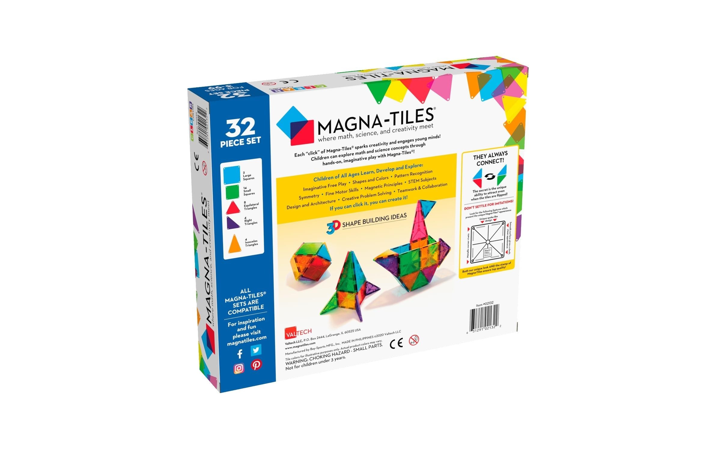   Briques de jeu »Magna-Tiles Classic Set 32-teilig«