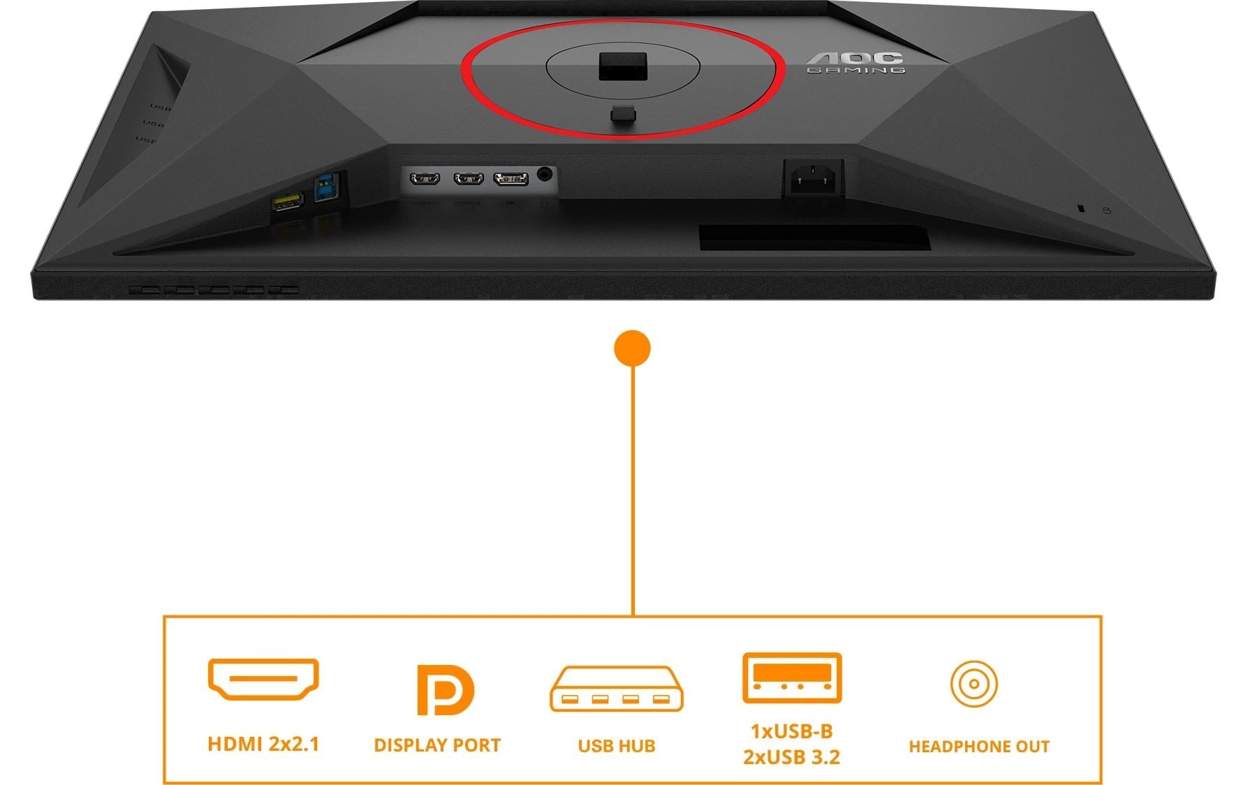 AOC Moniteur de jeu »Q27G4SRU« 68,58 cm/27 ″  2560 x 1440 px 180 Hz