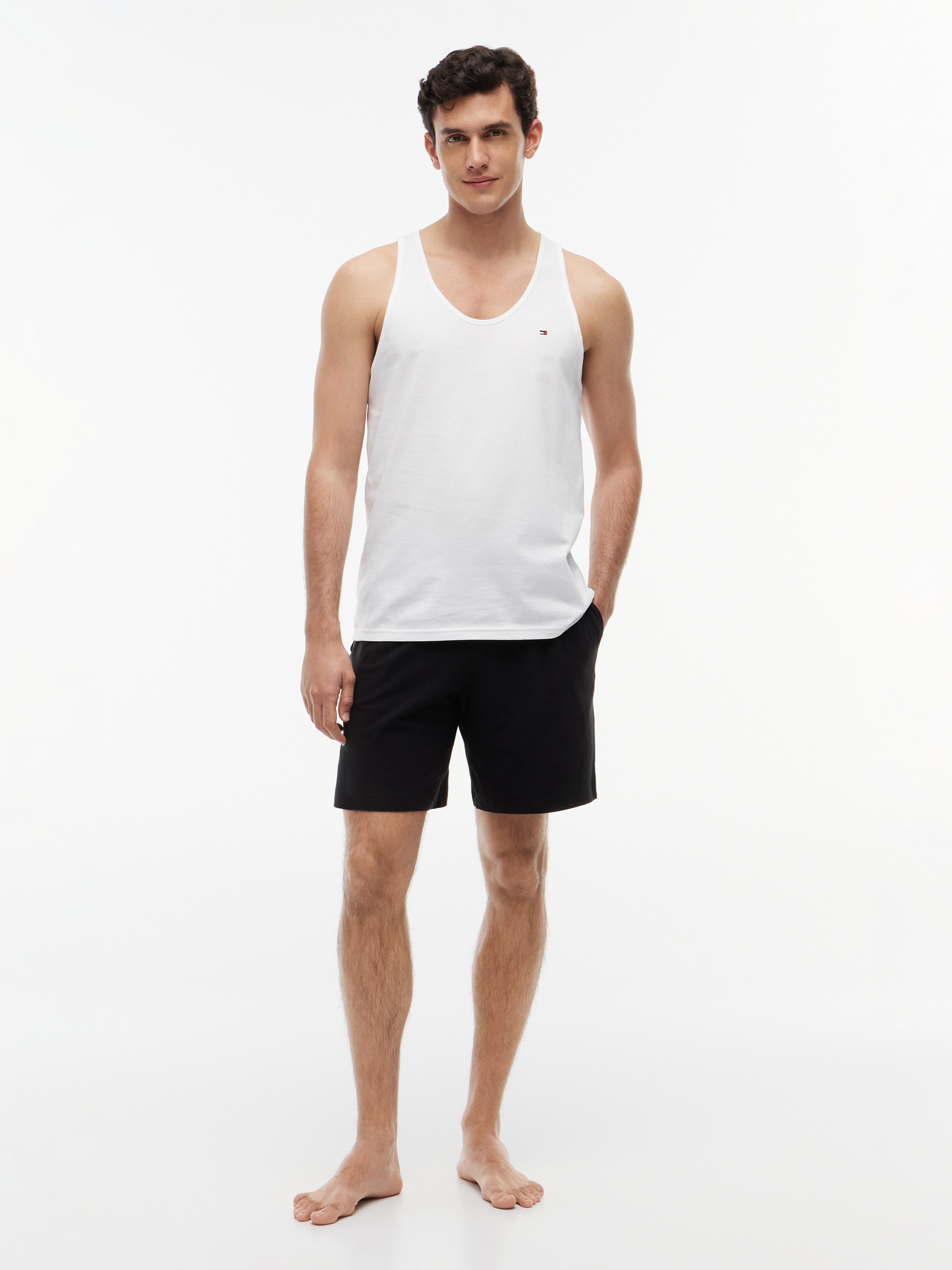 Tommy Hilfiger Underwear Débardeur »3P TANK TOP« Paquet, lot de 3, 3 pièces avec broderie du logo