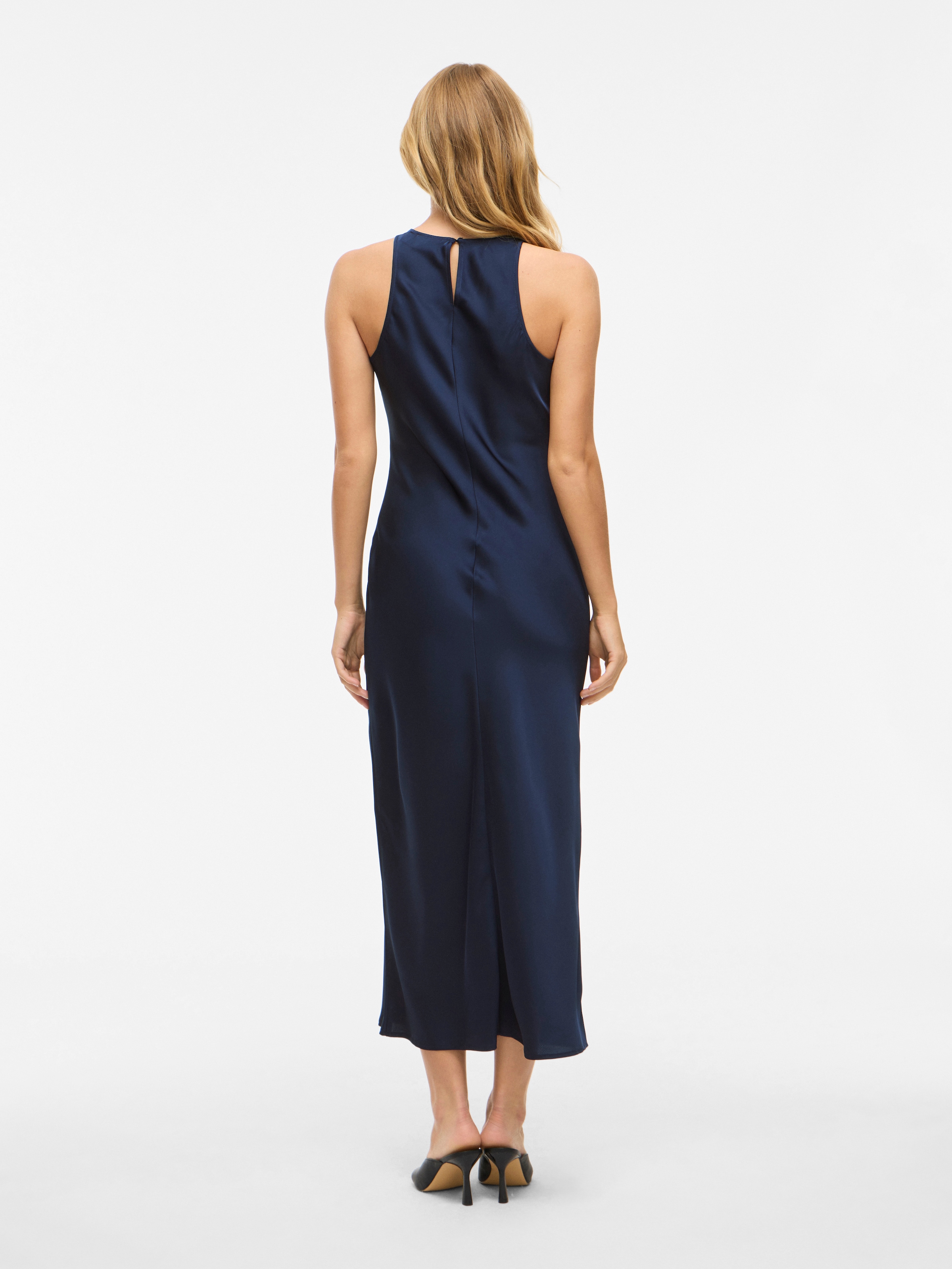 Vila Maxi robe »VIRAVENNA S/L ANKLE DRESS - NOOS/OC« fibre synthétique, coupe régulière