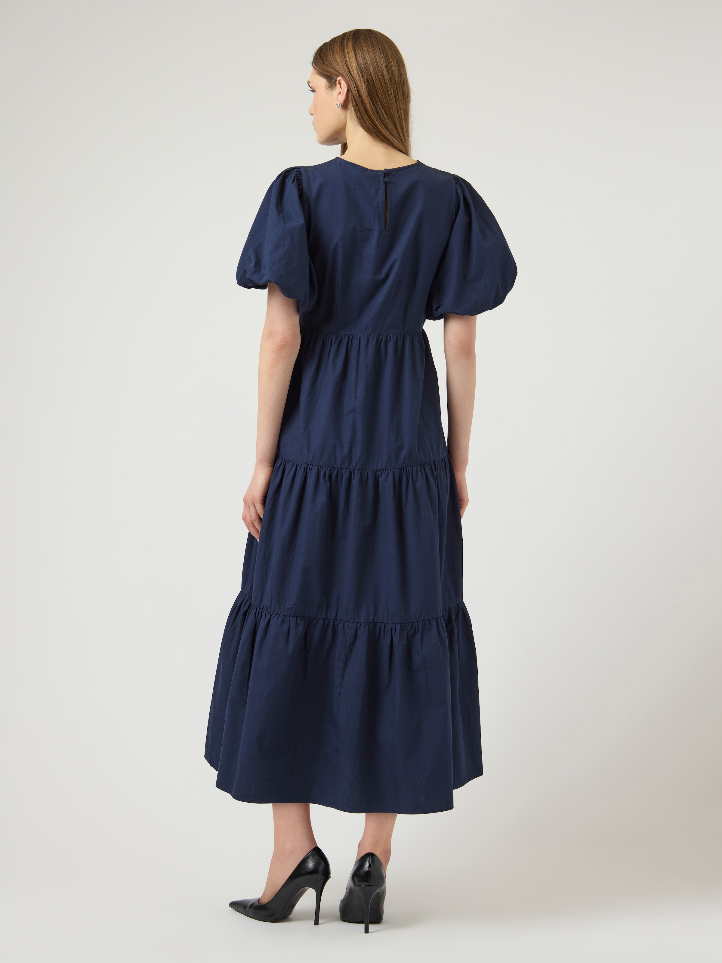 Y.A.S Robe midi »YASCOLEA SS ANKLE DRESS S. NOOS« robe d'été, coton, longueur cheville