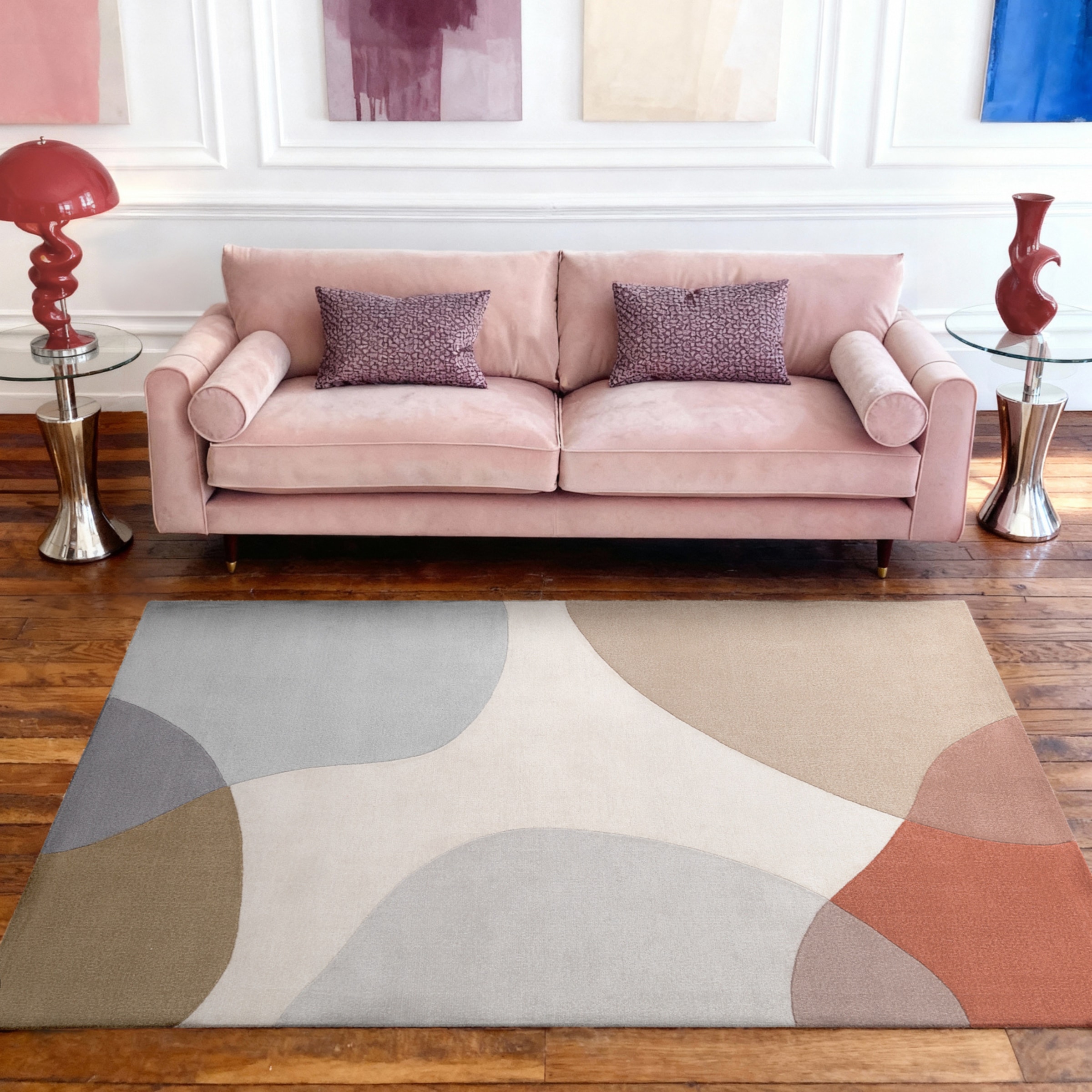 Ted Baker Wollteppich »Clarissa , auch in rund« 11 mm Höhe Wolle, Abstrakt, Natur, Wohnzimmer, Schlafzimmer, Modern, Geometrisch
