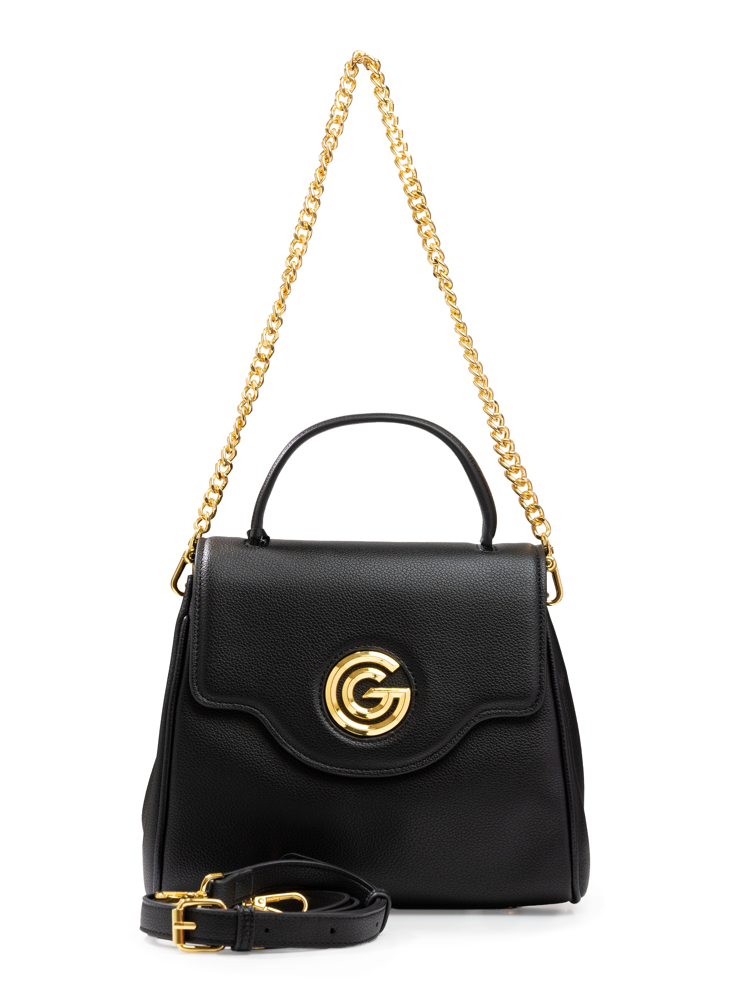 Gabriella GUCCI Sac à main »VITTORIA« Sac bandoulière pour femme, sac à main, sac de transport avec décoration logo