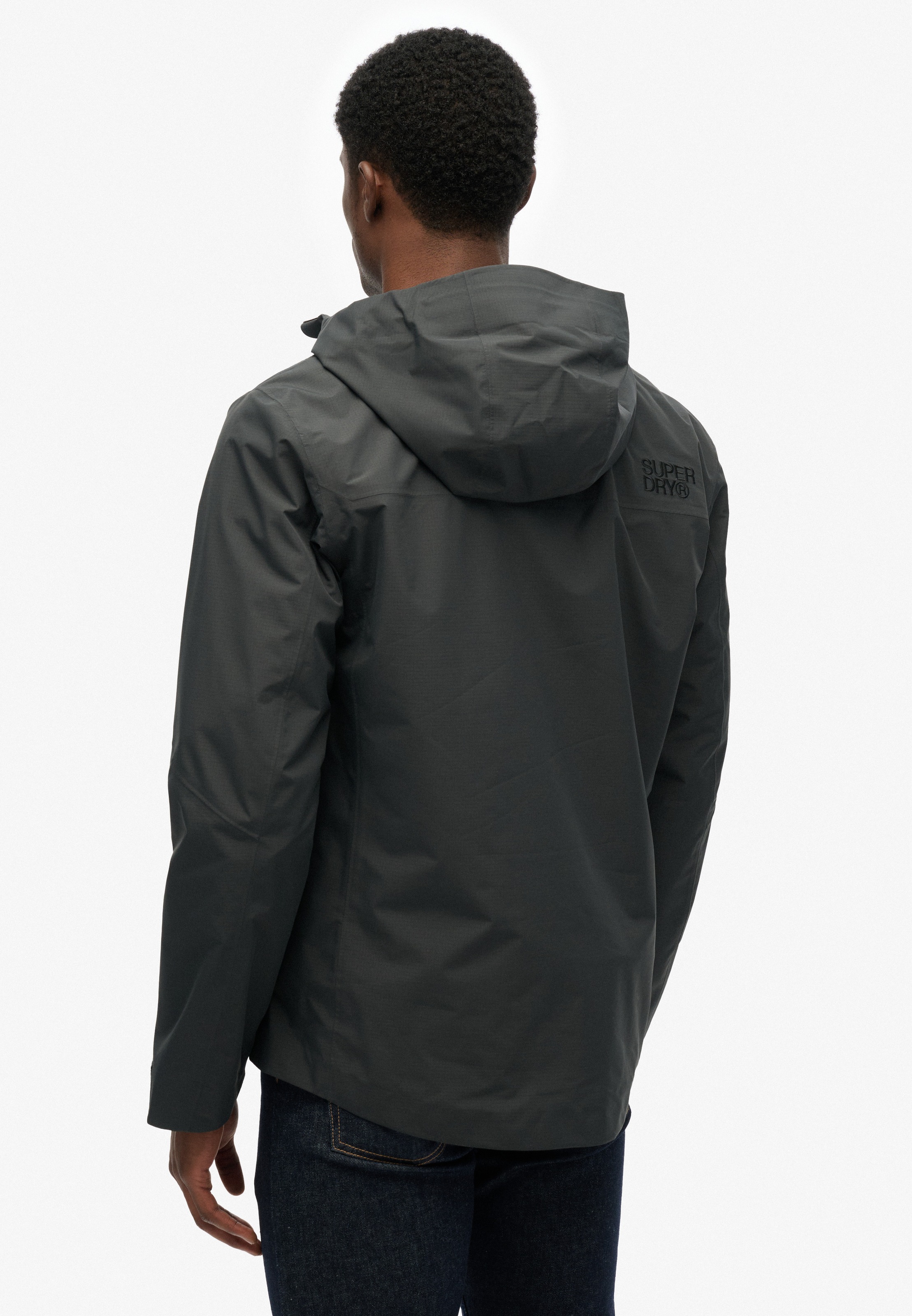 Superdry Outdoorjacke »WATERPROOF JACKET« mit Kapuze Wasserdicht (Säule wird nachgereicht)