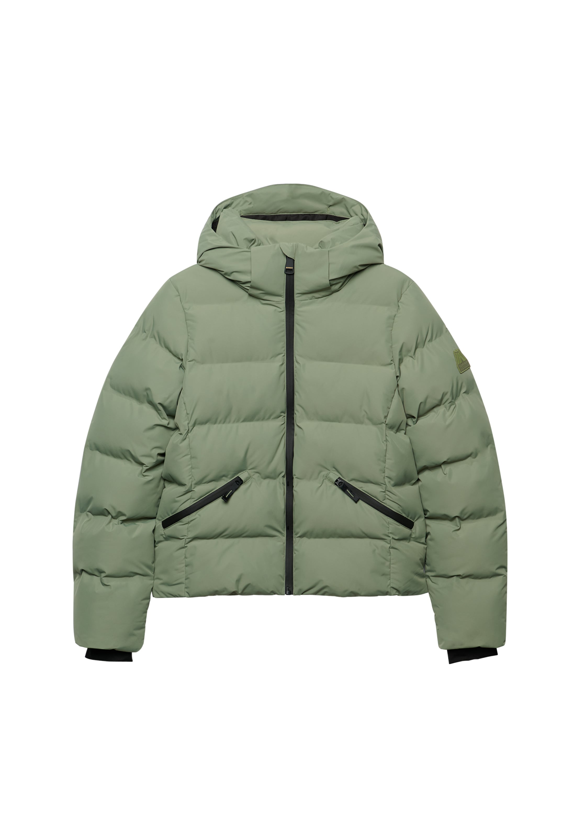 Superdry Steppjacke »HOODED CITY PADDED JACKET« mit Kapuze Kunstfaser, relaxed fit