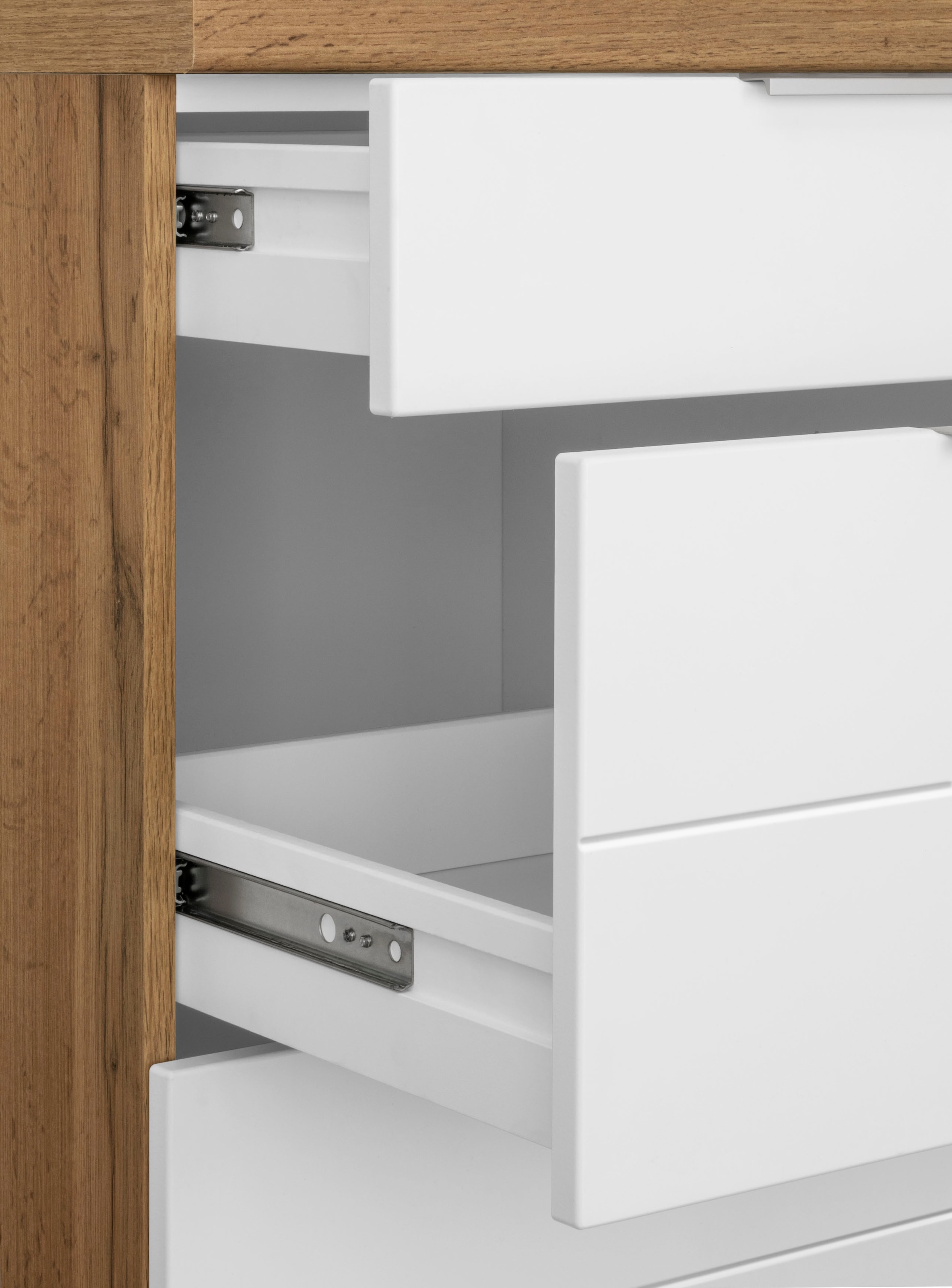 KOCHSTATION Winkelküche »KS-Luhe« Stellbreite 240x180 cm, wahlweise mit oder ohne E-Geräten, MDF-Fronten