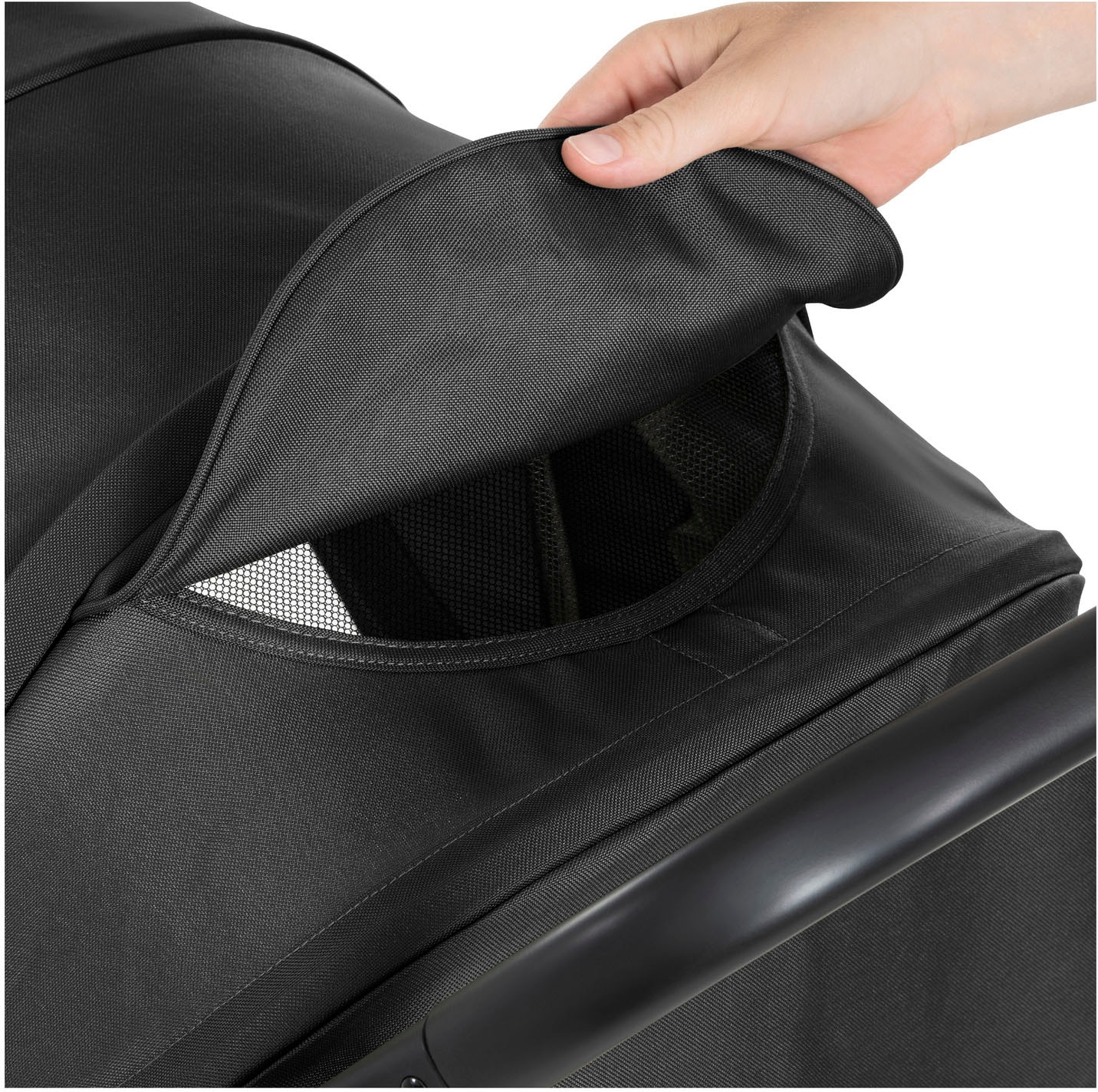 Hauck Kinder-Buggy »Rapid 4D Air, black« mit verlängerbarem 3-Zonen Verdeck