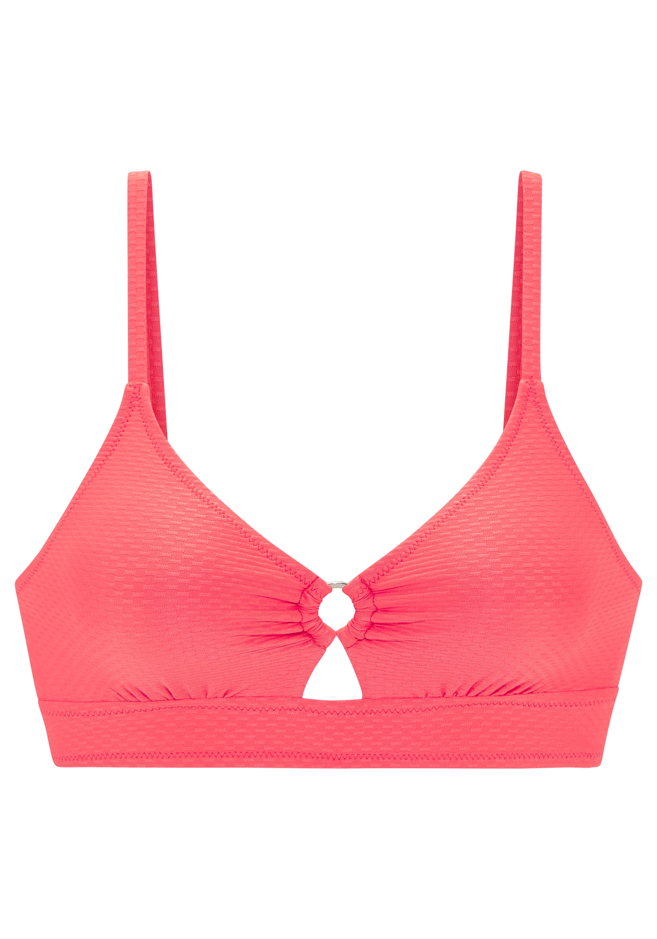 Bruno Banani Triangel-Bikini-Top »Kiara« Mit Zierring zwischen den Cups
