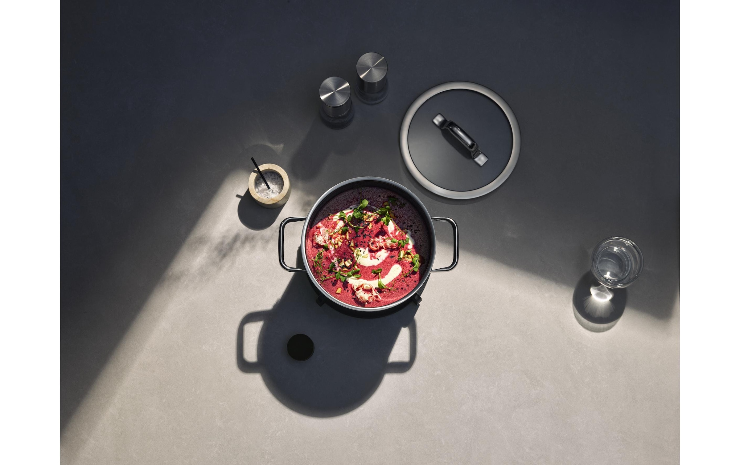 WMF Casserole »Fusiontec Mineral Pro« 1 tlg. Acier inoxydable | Verre