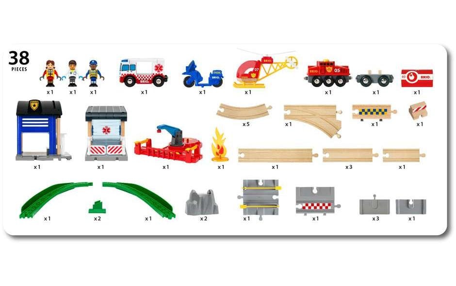 BRIO® Monde de jeu »Train Set«