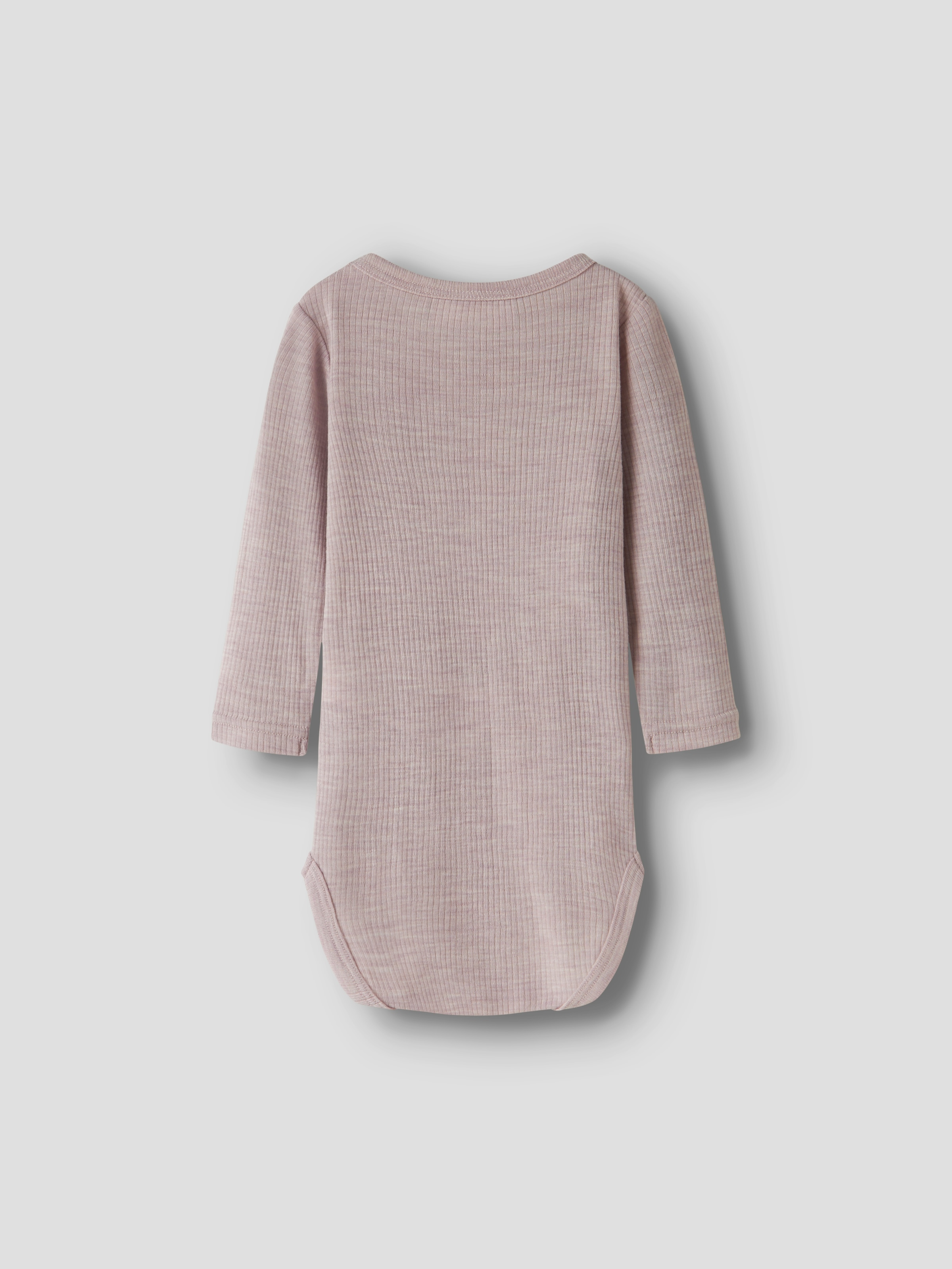 Name It Body à manches longues »NBNWAX WOOL RIB LS BODY NOOS« en pure laine mérinos