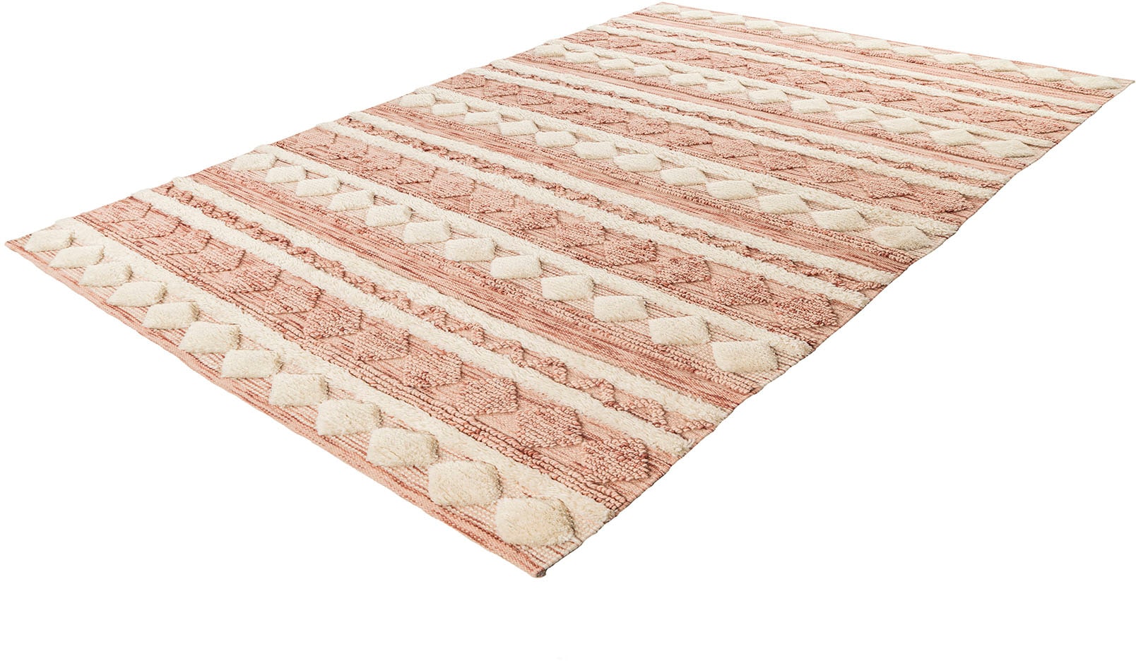 me gusta Wollteppich »Bohist 225« rechteckig 15 mm Höhe