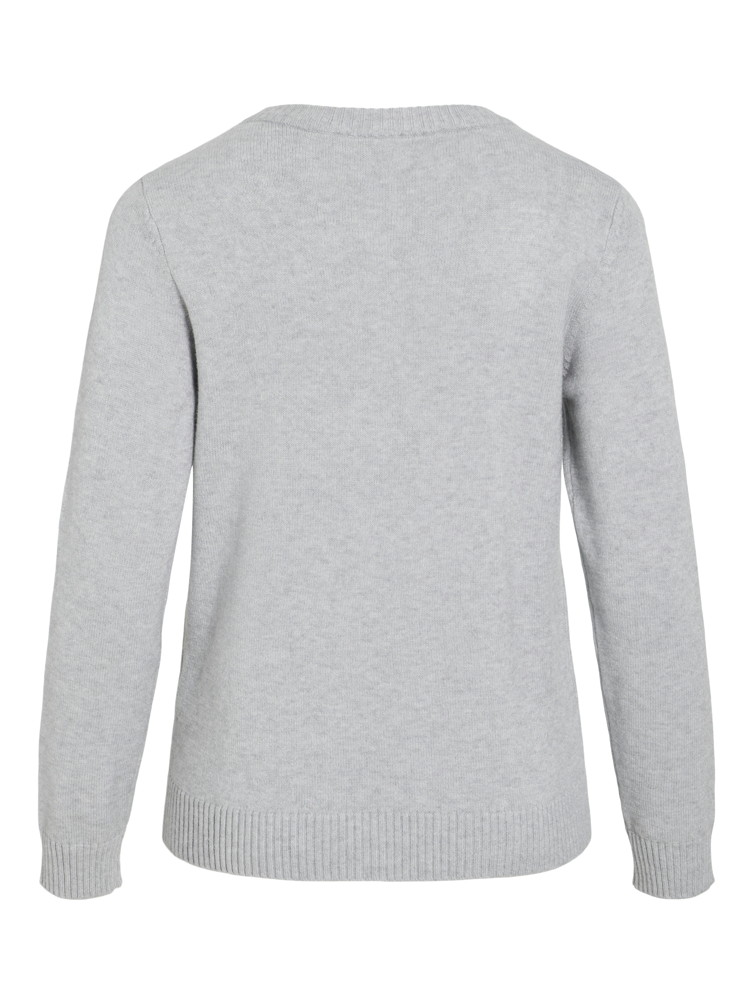 Vila Pull à col rond »VIRIL-O-PULLI« Feinstrick mit feinen Strickdetails