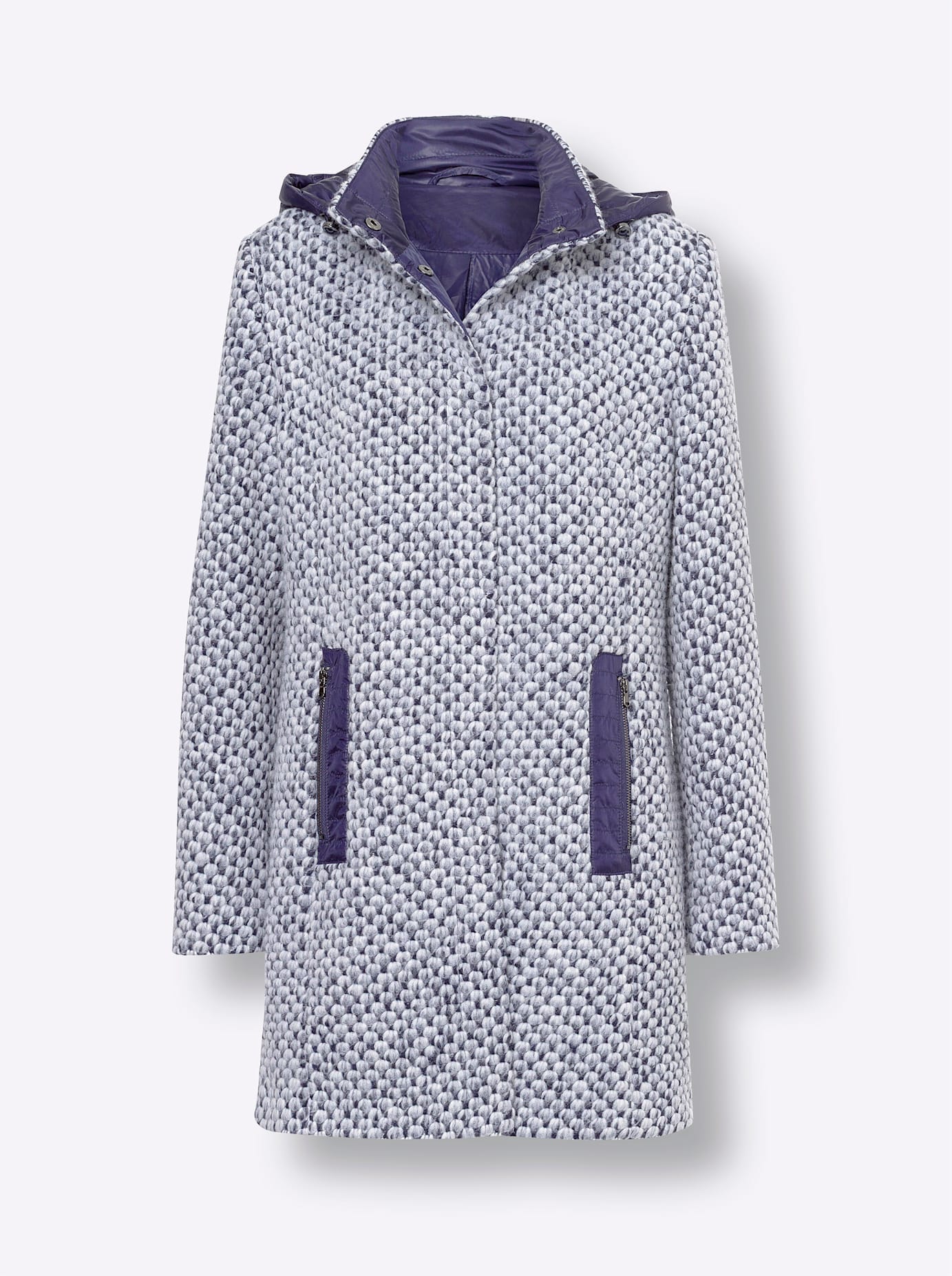 heine Outdoorjacke mit Kapuze