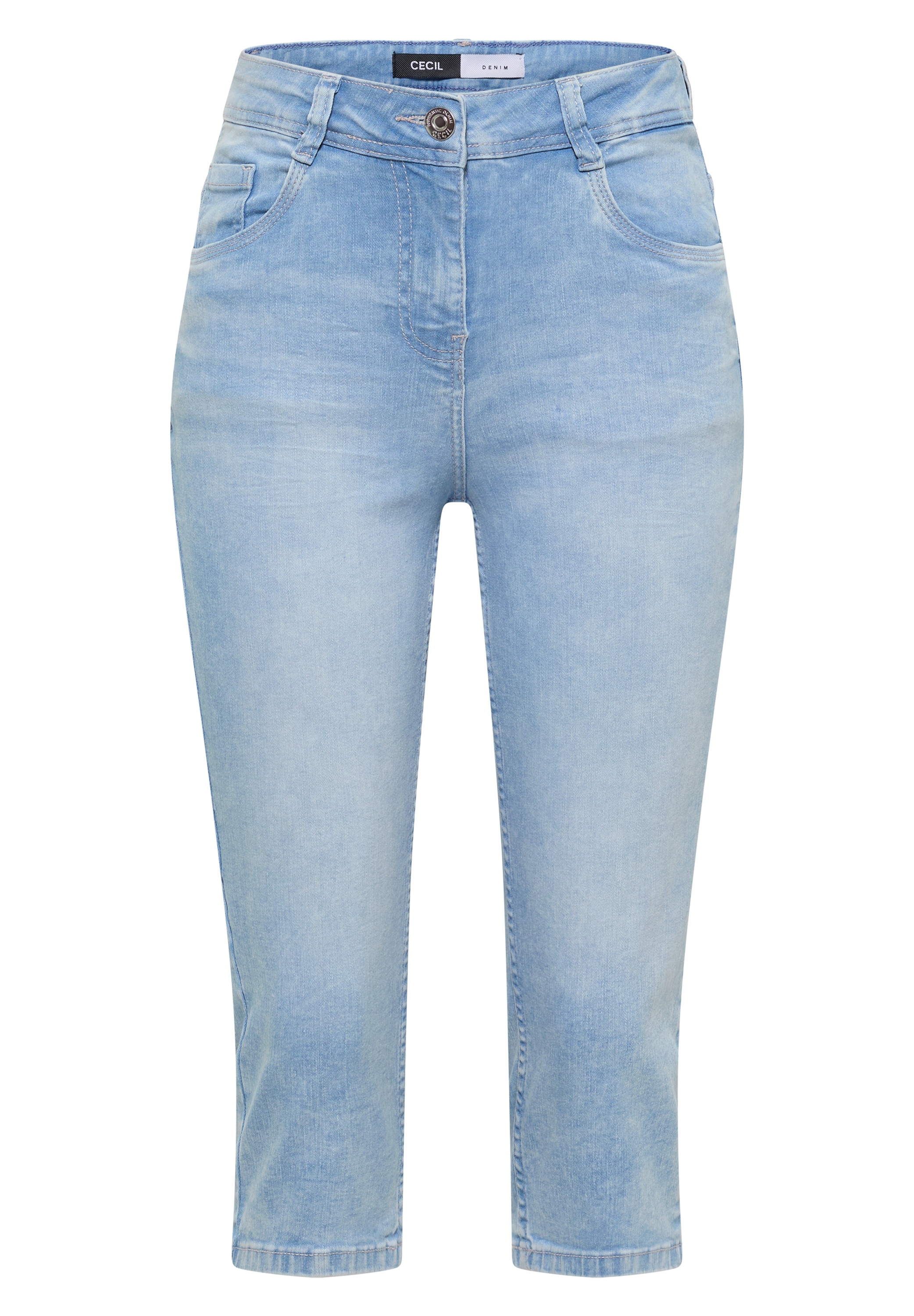 Cecil Jeans capri »Style Toronto« jeans Slim Leg en Slim Fit / avec stretch