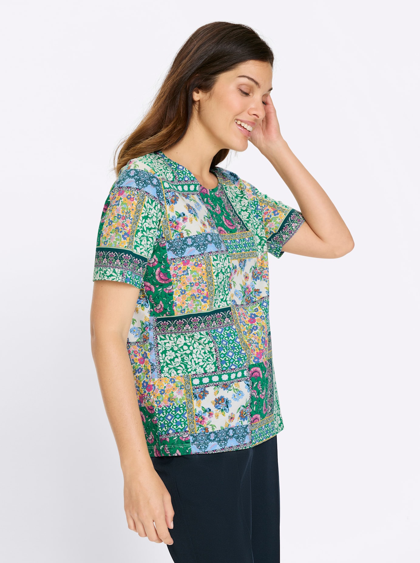 Classic Basics Print-Shirt »Kurzarm-Shirt« 1 tlg.