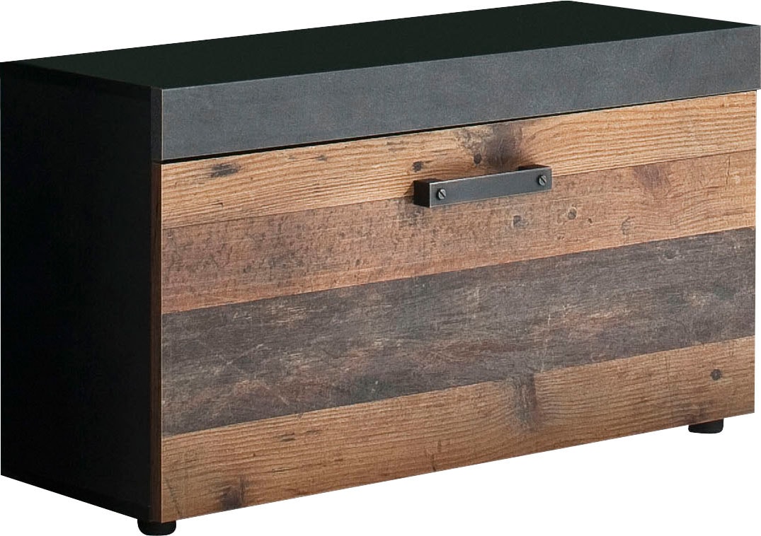 Home affaire Sitzbank »Ilana« Sitzbank mit Klappe & Stauraum - (B/T/H) 80/37/45 cm