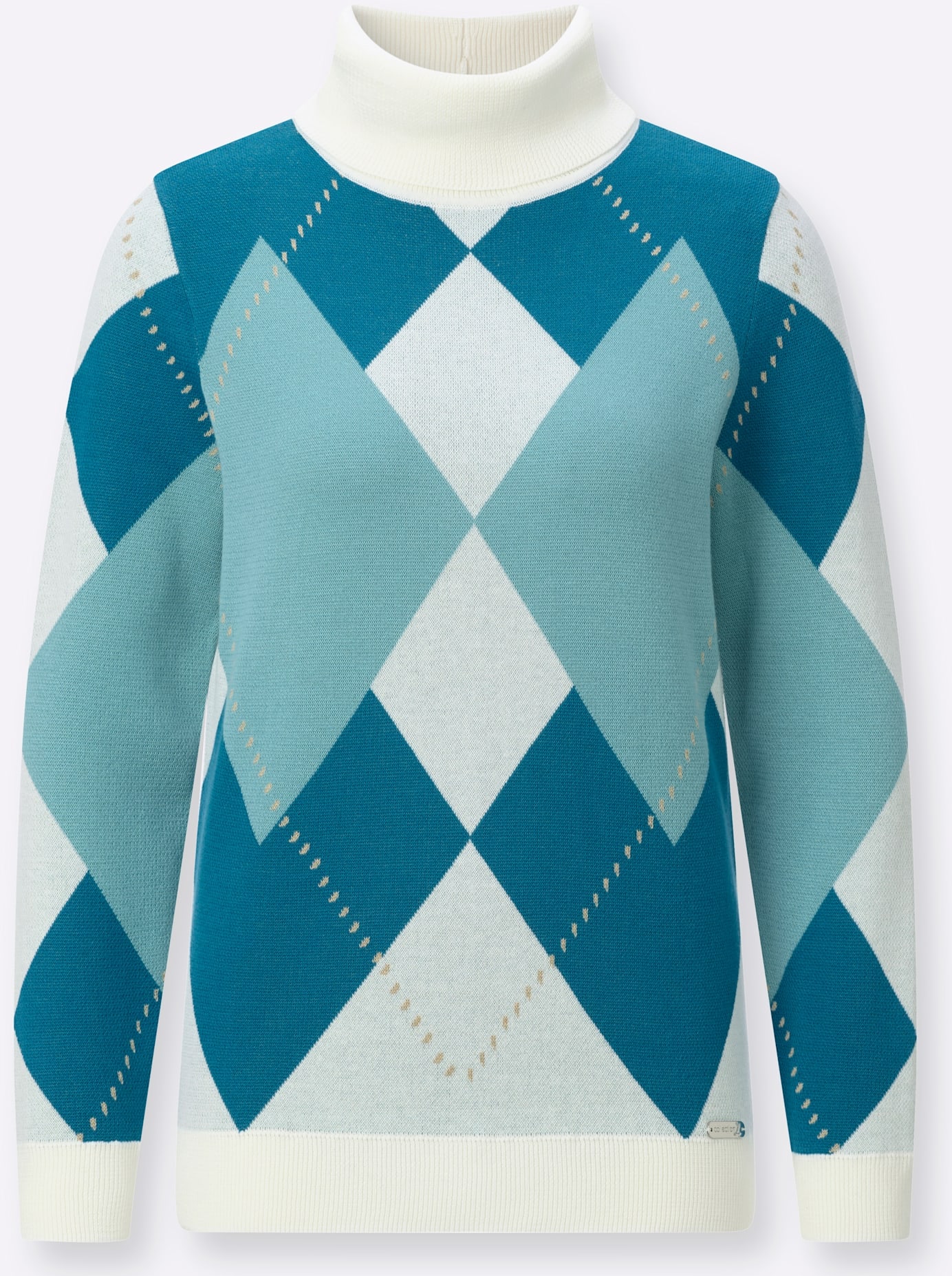 Casual Looks Pull à col roulé »Rollkragen-Pullover«