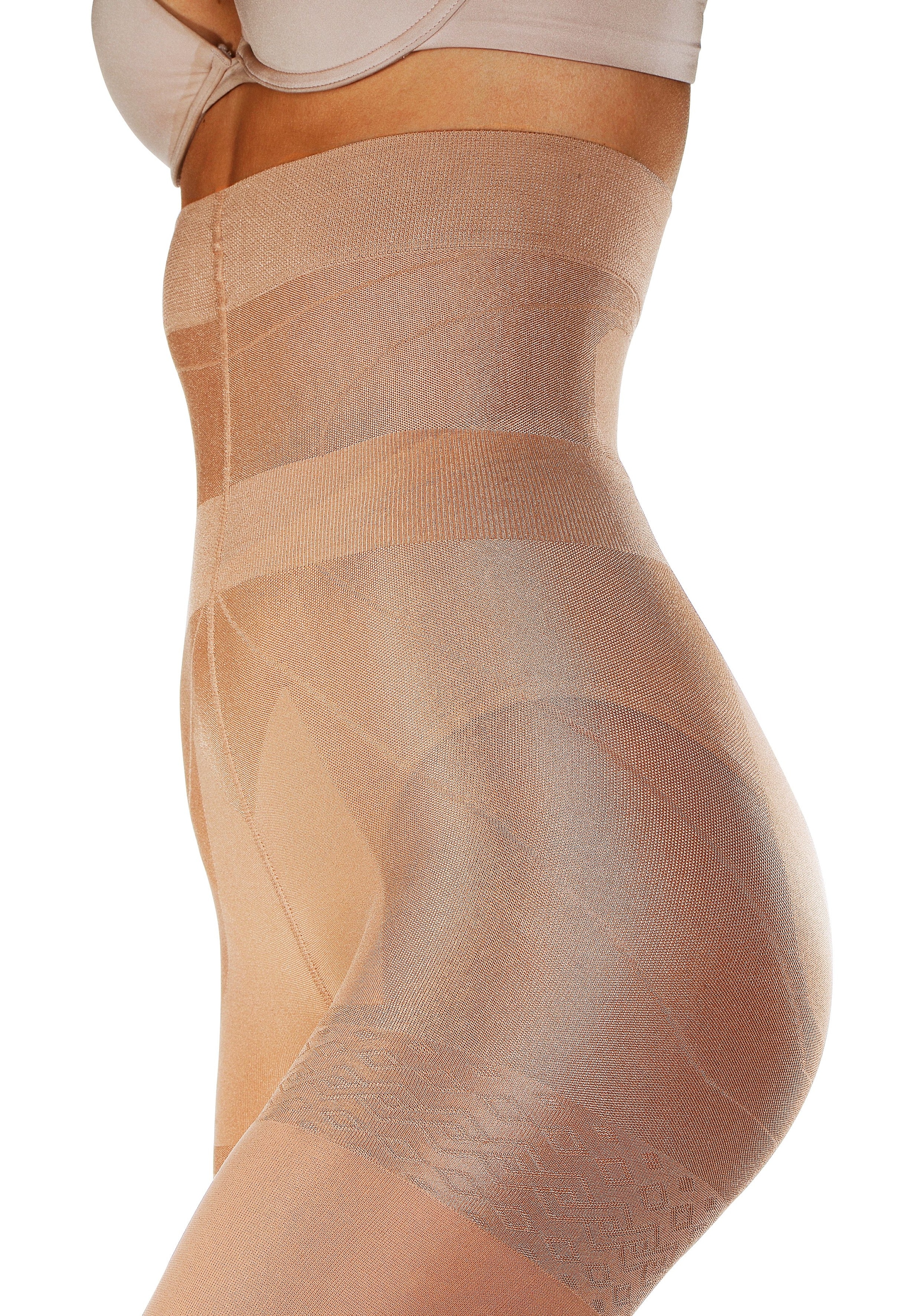 LASCANA Collants fins 40 2 cuis tlg. Bodyshaper mit extrahohem Bund