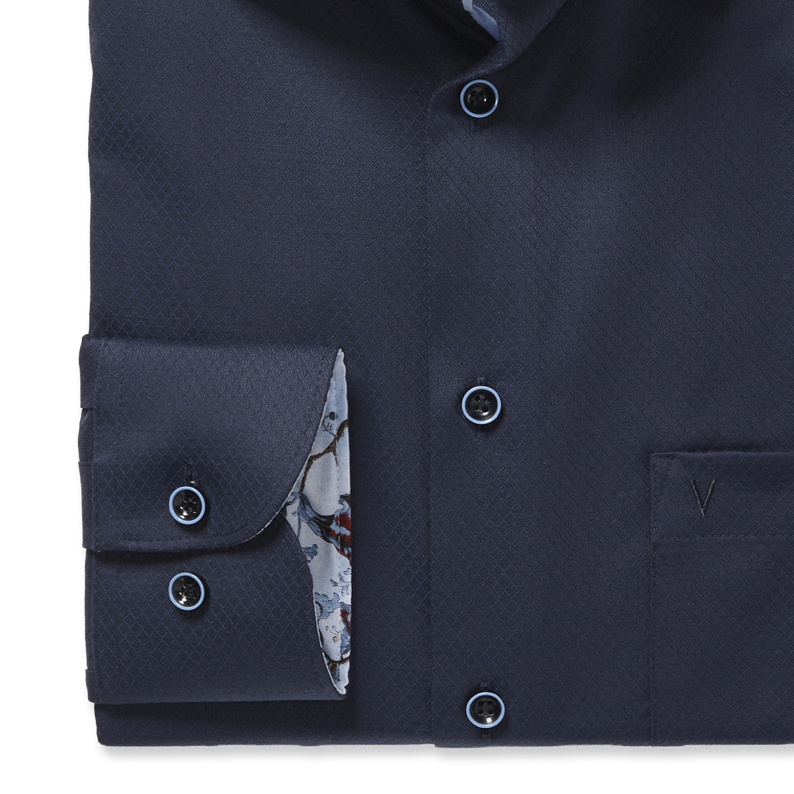 MARVELIS Langarmhemd Businesshemd, New-Kentkragen, comfort fit