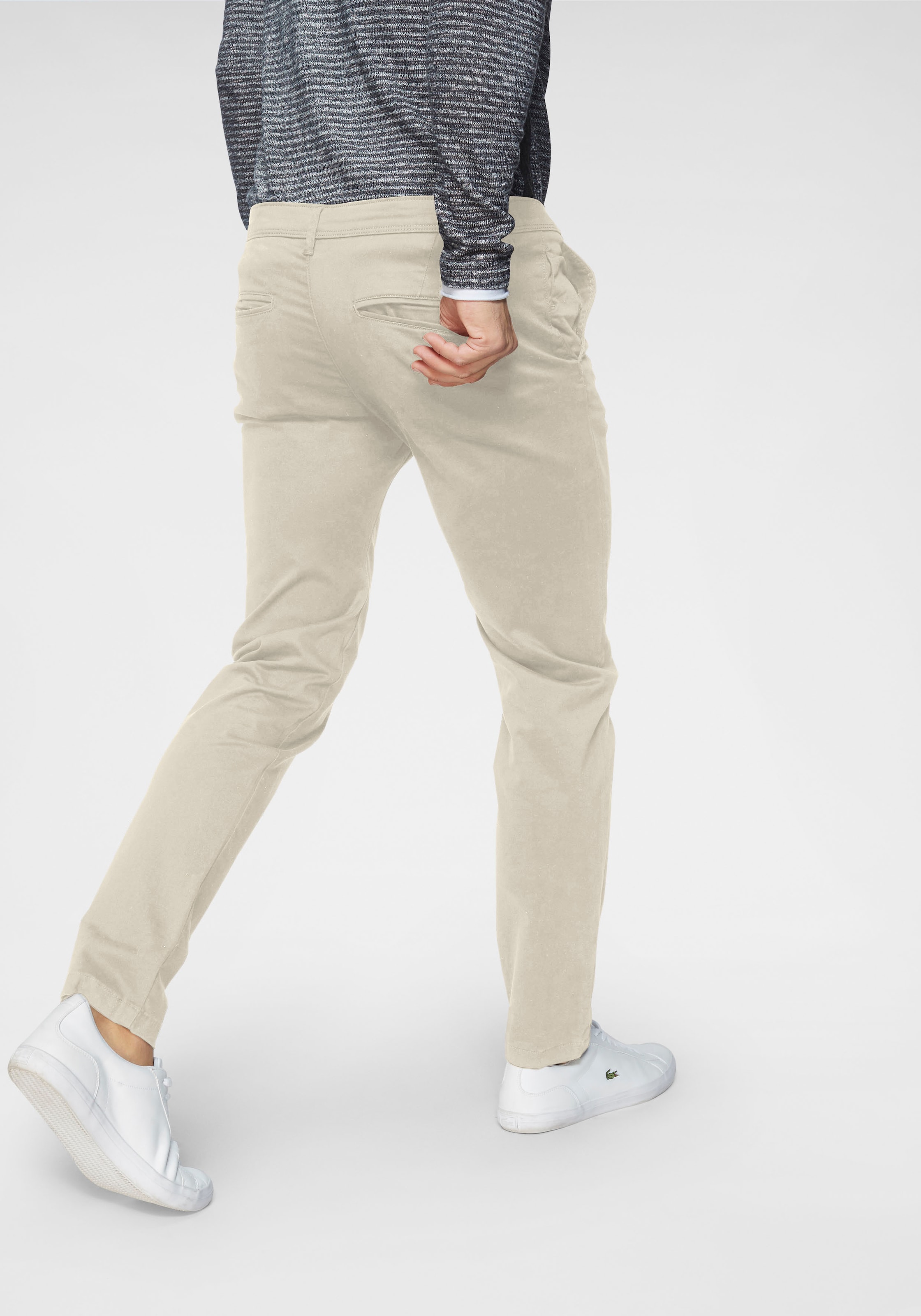 Jack & Jones Chinos »JPSTOLLIE JJDAVE CHINO«  Säume zum Umschlagen