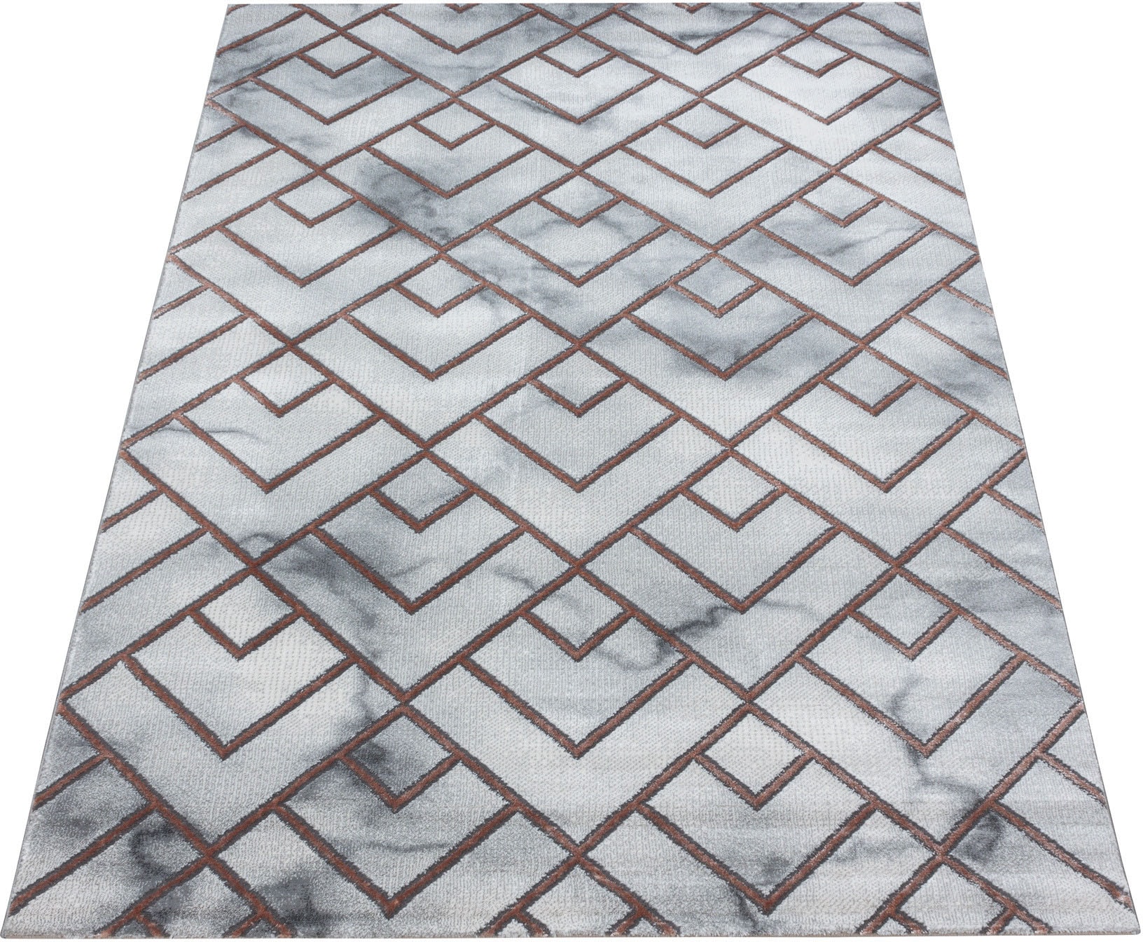 Ayyildiz Teppiche Tapis »NAXOS 3813« Rectangulaire 12 mm Höhe Läufer, Wohnzimmer