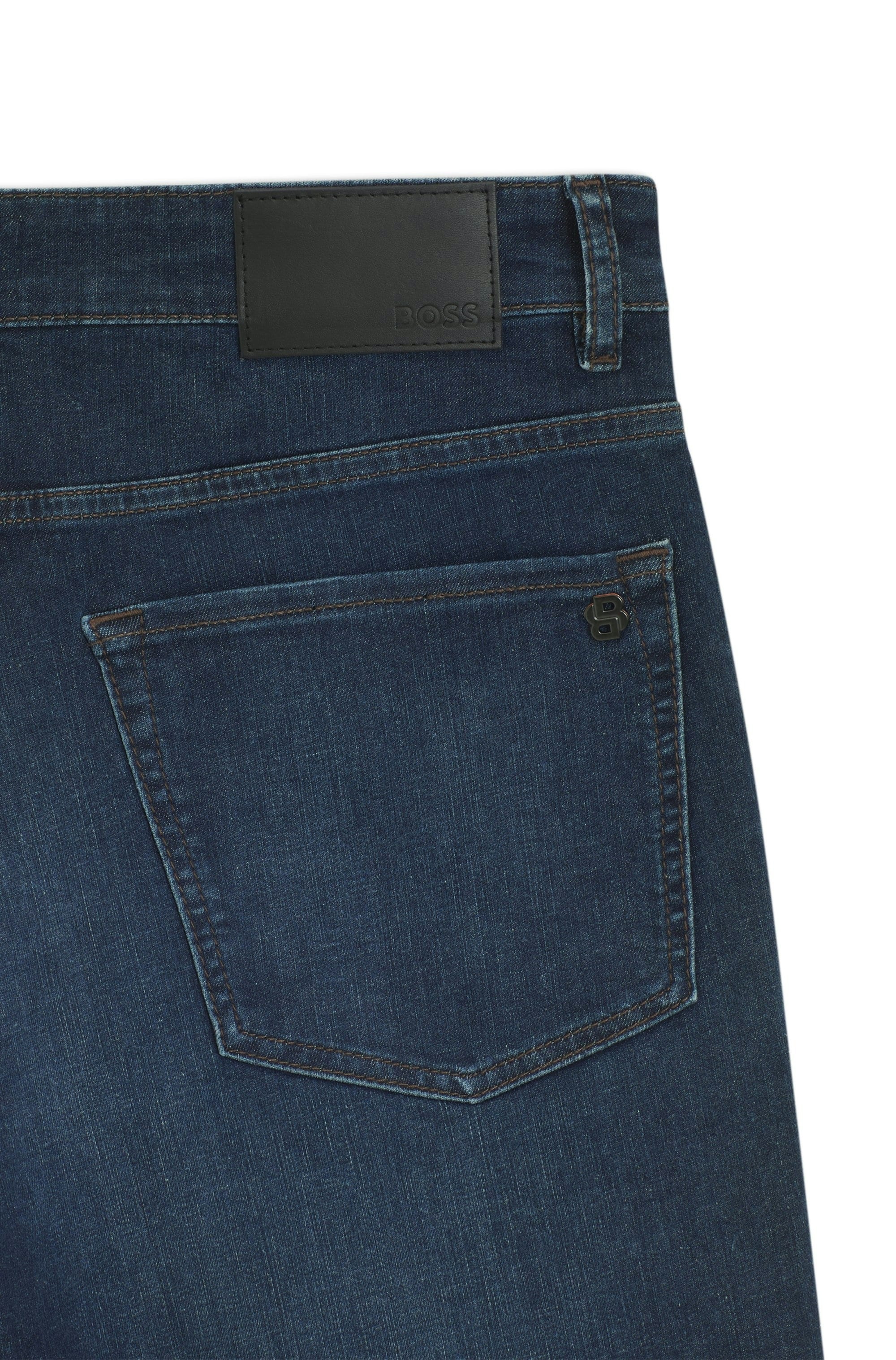 BOSS ORANGE Short en jean »Re.Maine Shorts Bo« denim stretch en coupe droite