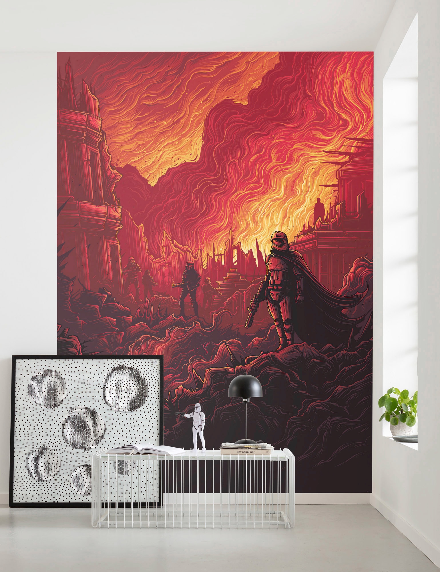 Komar Vliestapete »Digitaldruck Vlies -  Star Wars First Order Purge - Grösse 200 x 280 cm« bedruckt glatt Kinderzimmer