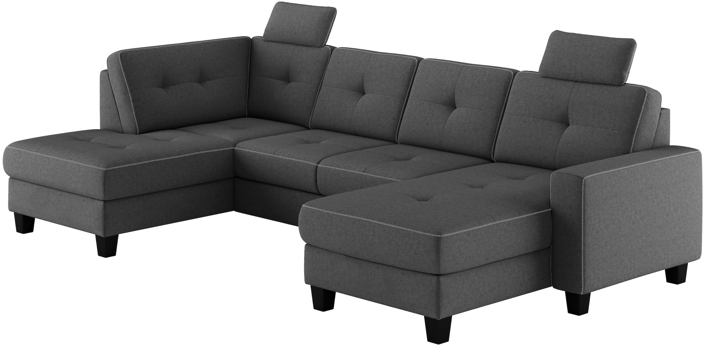 PLACES OF STYLE Wohnlandschaft »Varese« wahlweise mit Bettfunktion und Bettkasten