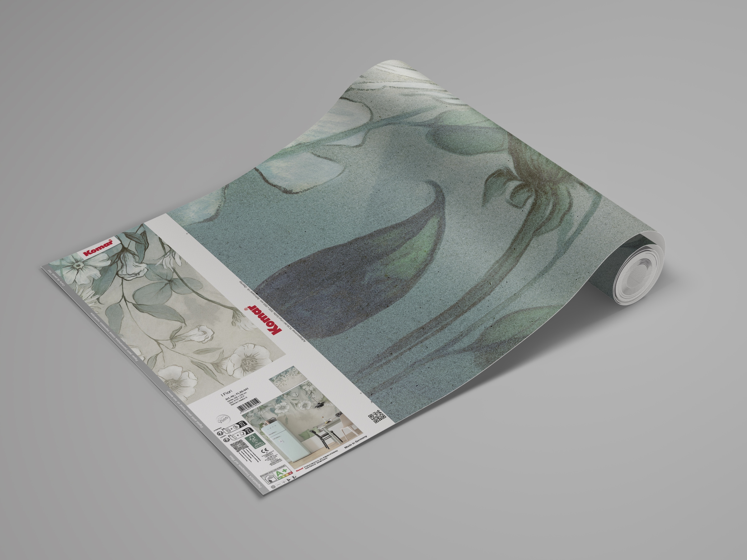 Komar Papier peint photo »Komar Vlies Fototapete - I fiori - Grösse 300 x 250 cm« imprimé