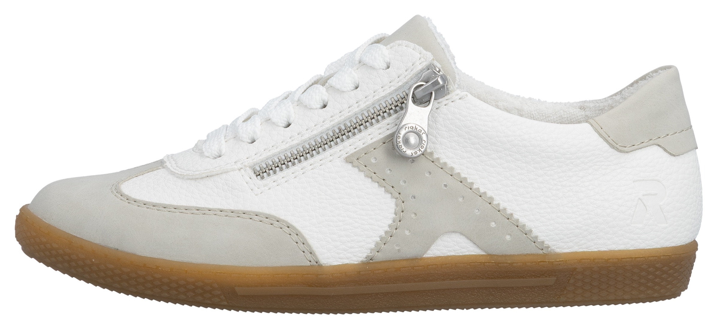 Rieker Sneakers  Halbschuh, Freizeitschuh, Schnürschuh mit Reissverschluss