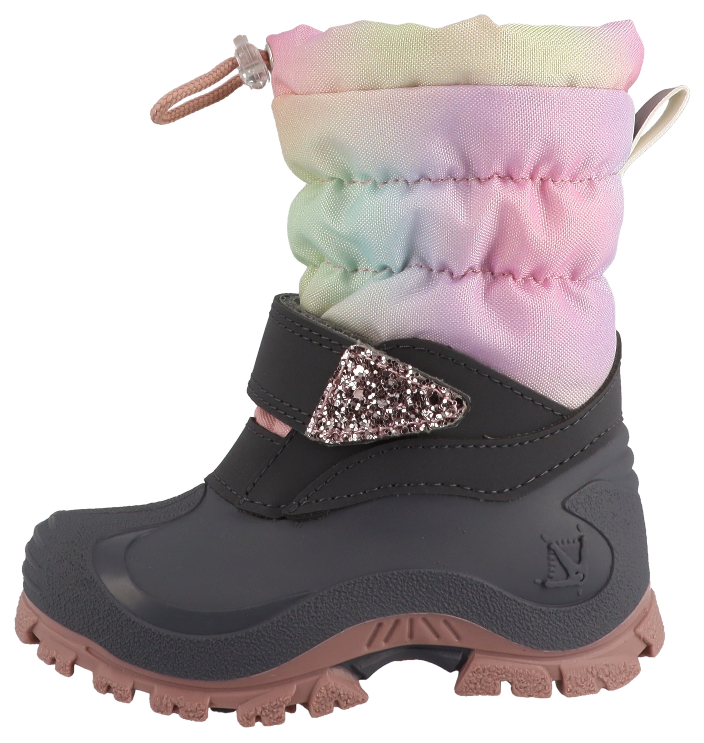 Lurchi Bottes de neige »Fanty«  bottes d'hiver avec tige colorée, gabarit de taille à télécharger