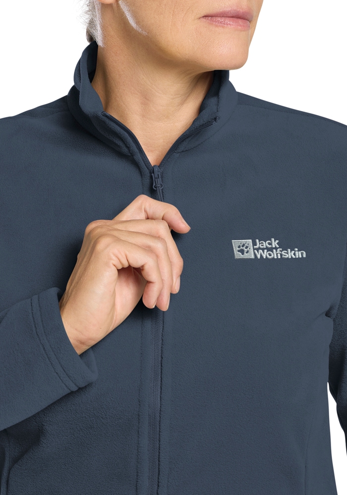 Jack Wolfskin Fleecejacke »TAUNUS FZ W« mit Polartec® 100 Series-Gewebe, schnell trocknend, atmungsaktiv