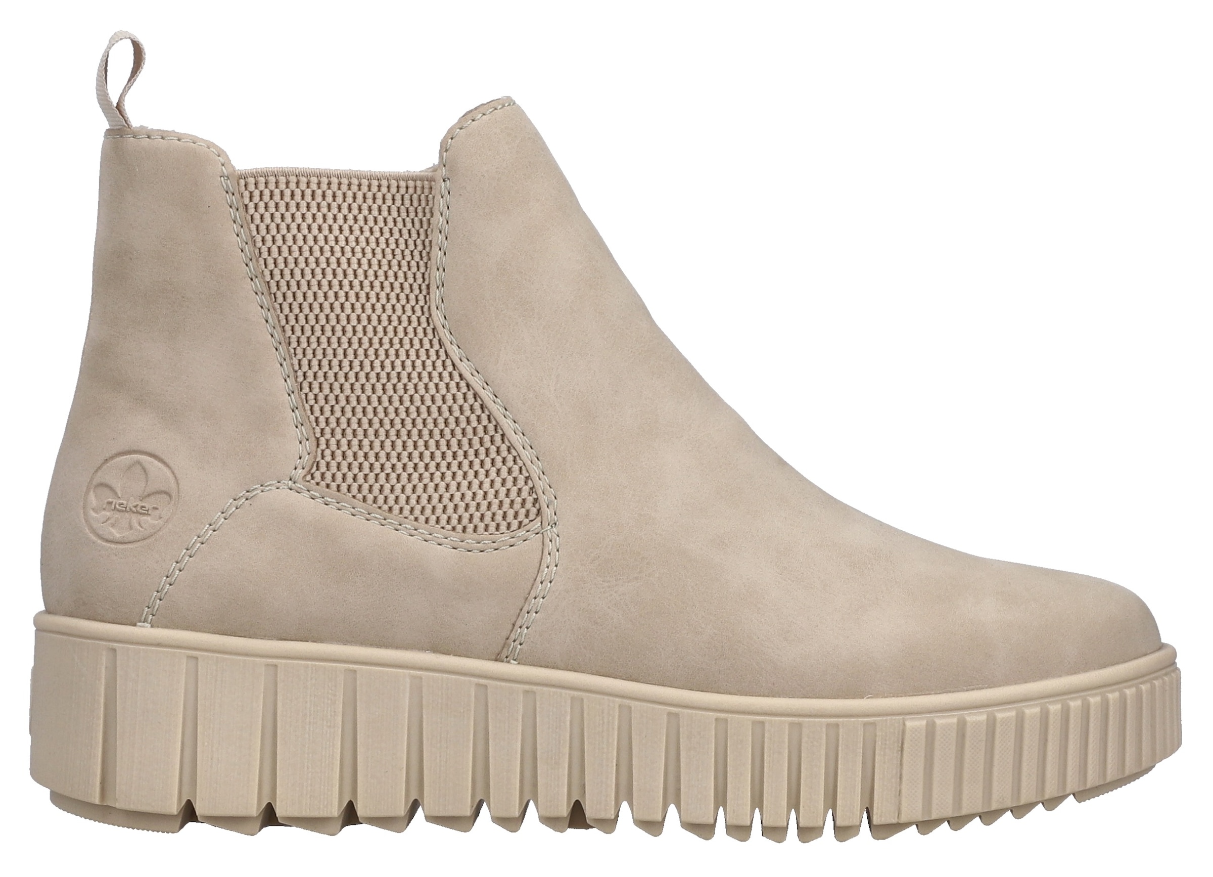 Rieker Winterboots  Chelseaboots, Plateausneaker, Stiefelette, Reissverschluss und Stretch