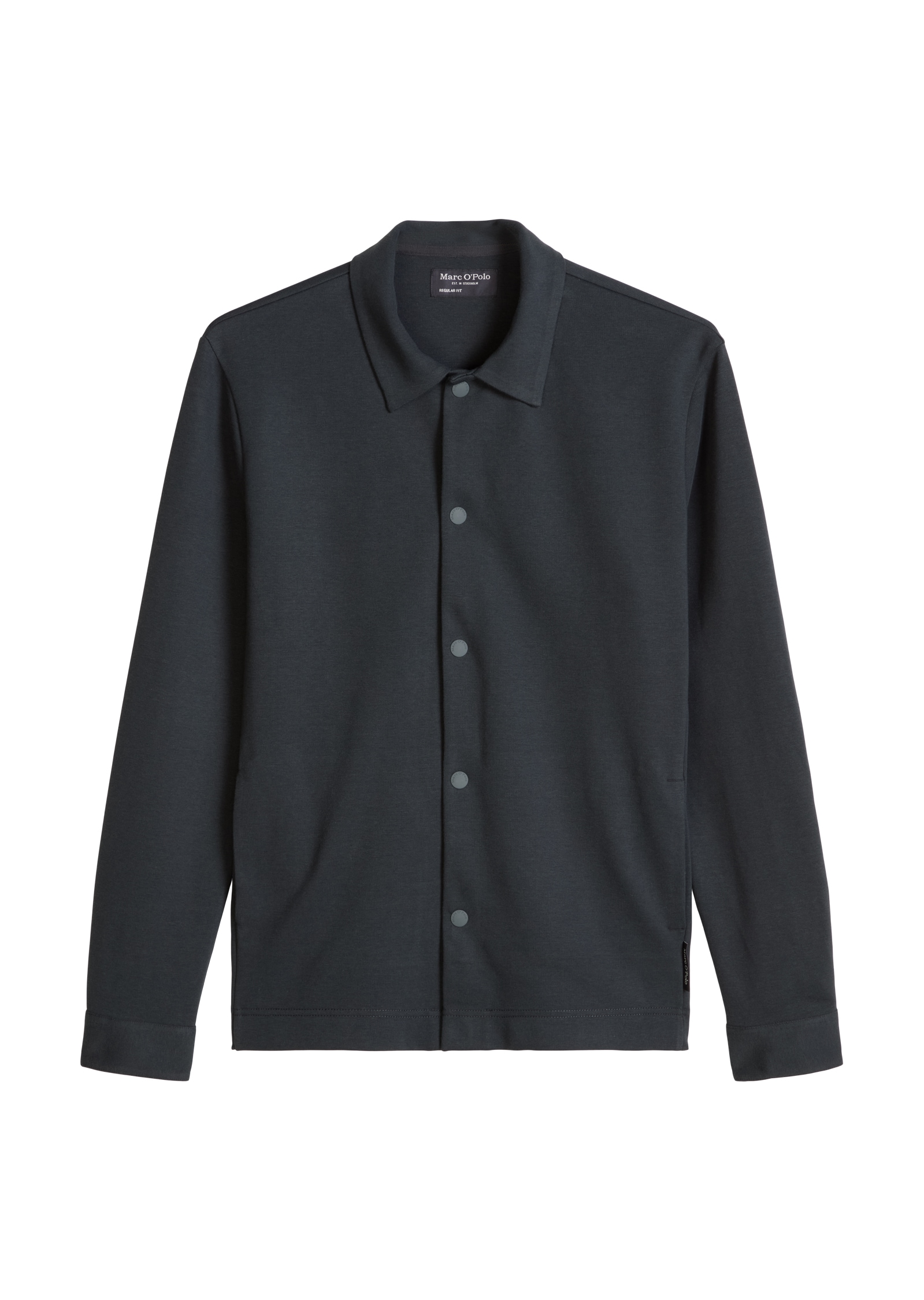 Marc O'Polo Veste sweat avec col Kent, coupe Regular Fit