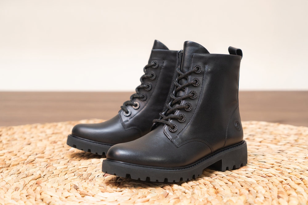Remonte Schnürstiefelette  Schnürboots, Blockabsatz, Profilsohle, mit Lite´n Soft-Ausstattung