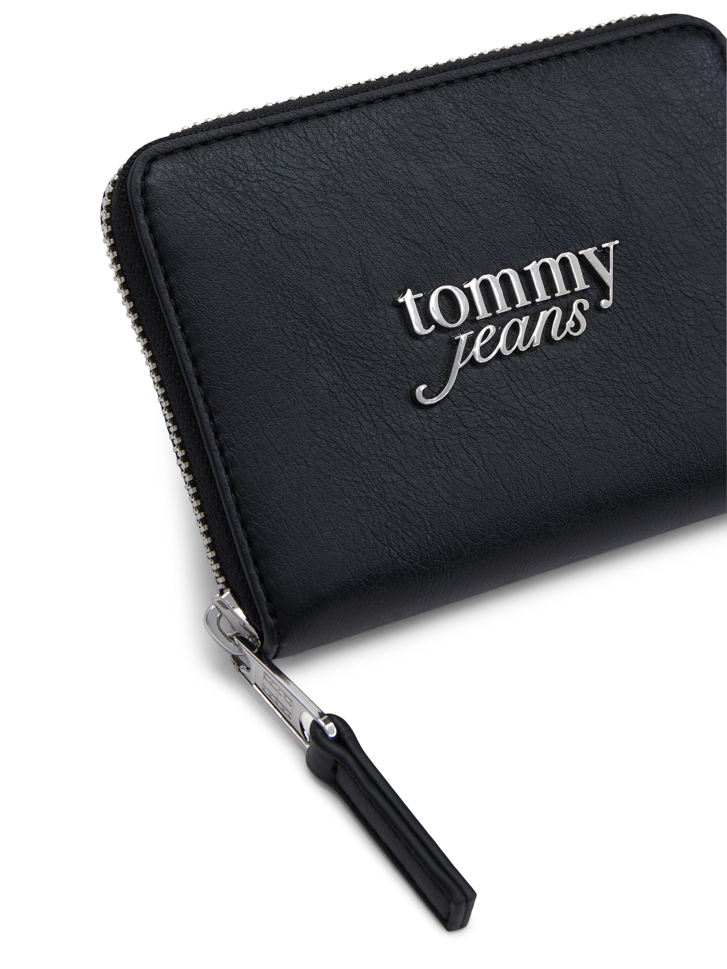 Tommy Jeans Porte-monnaie »TJW BOLD MED ZA« Portefeuille femme, porte-monnaie avec élément décoratif logo