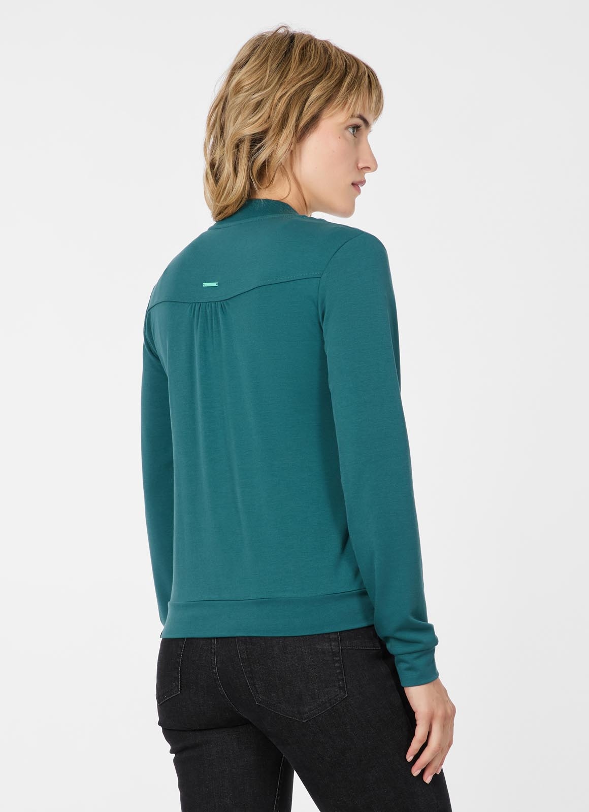 Ragwear Veste sweat »KENIANE« non brossé avec teneur en viscose pour finition sportive