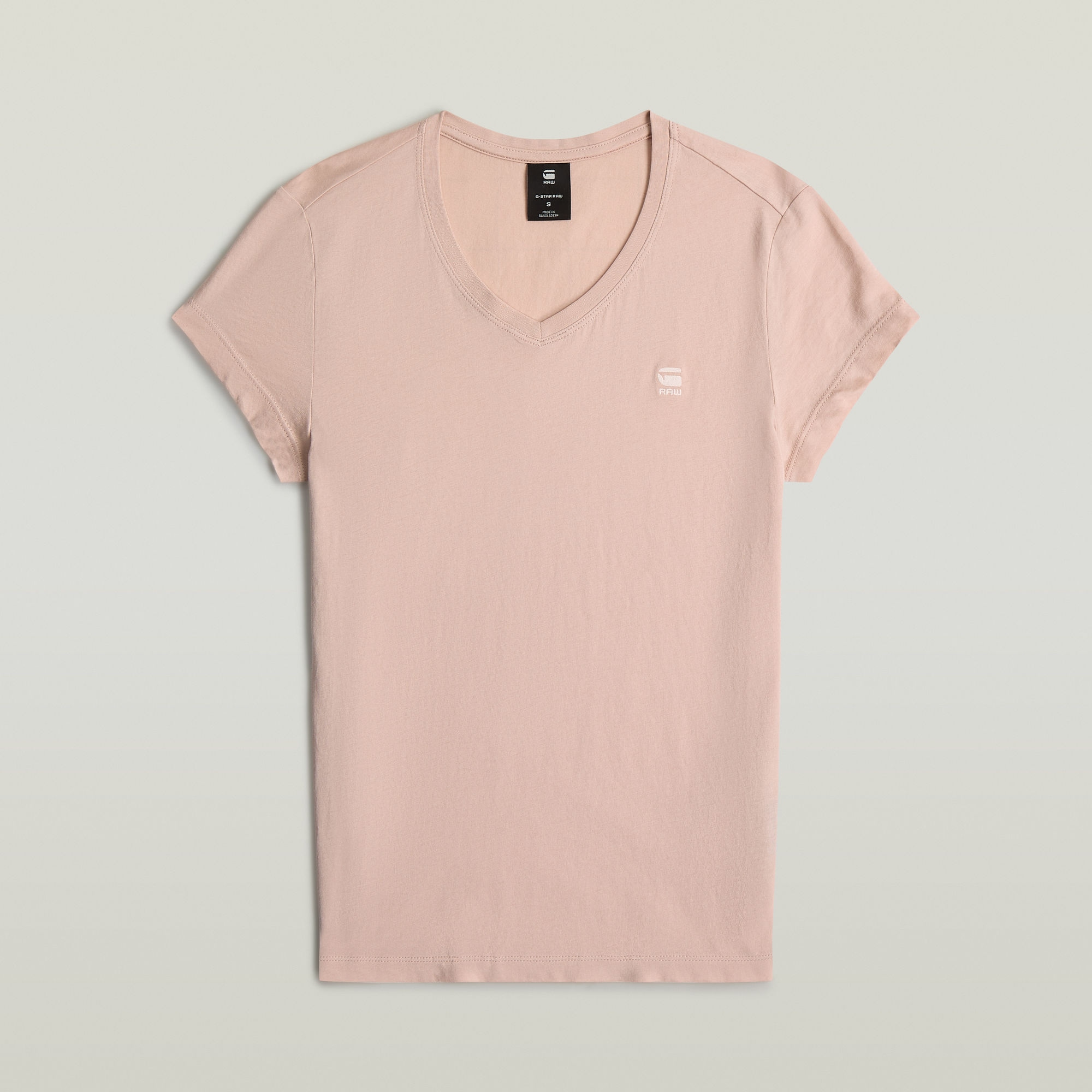 G-STAR T-shirt en V »Eyben« avec étiquette