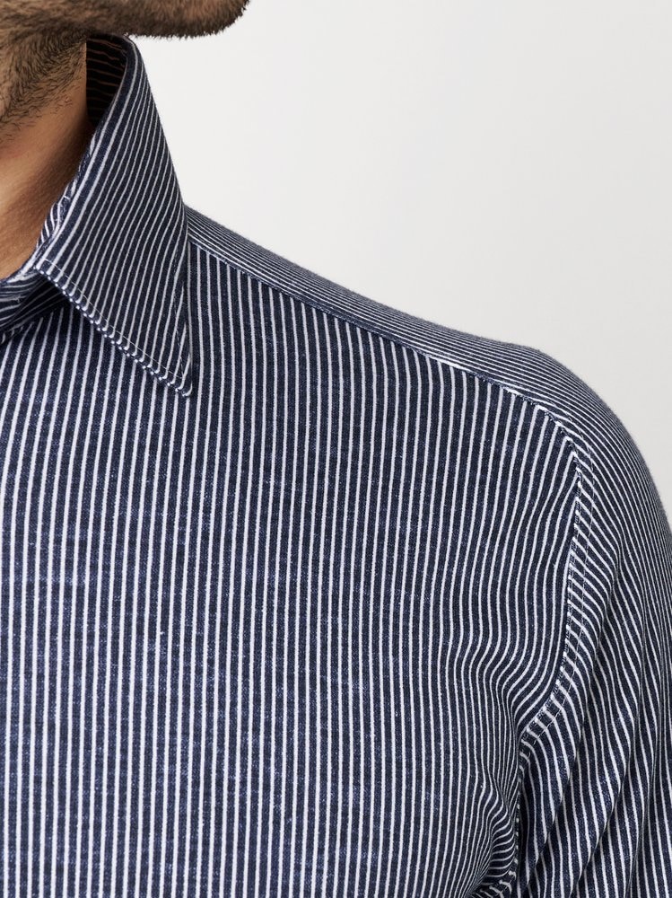 DESOTO Chemise à manches courtes »Casual Kent 1/2« Avec finitions passepoil contrastées,
