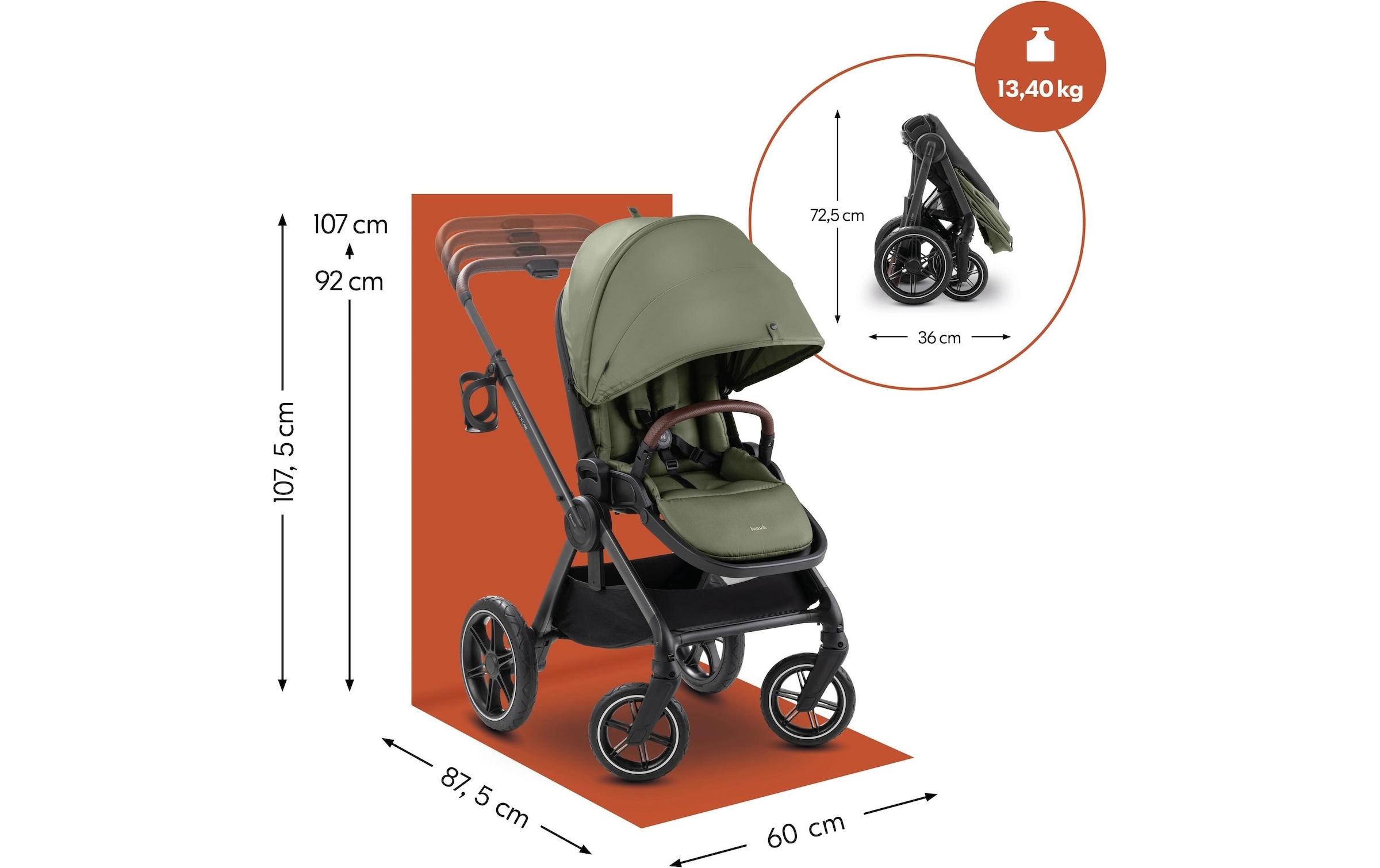 Hauck Kinder-Buggy »Comfort N Care« 22 kg