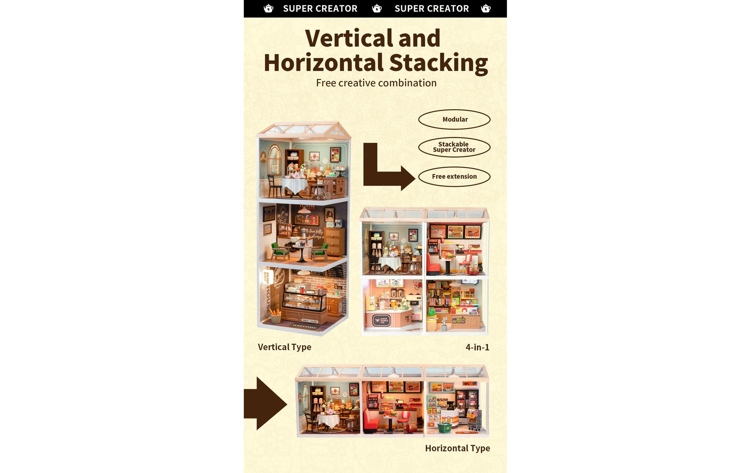   Modellbausatz »RoboTime Sweet Sips Tea«