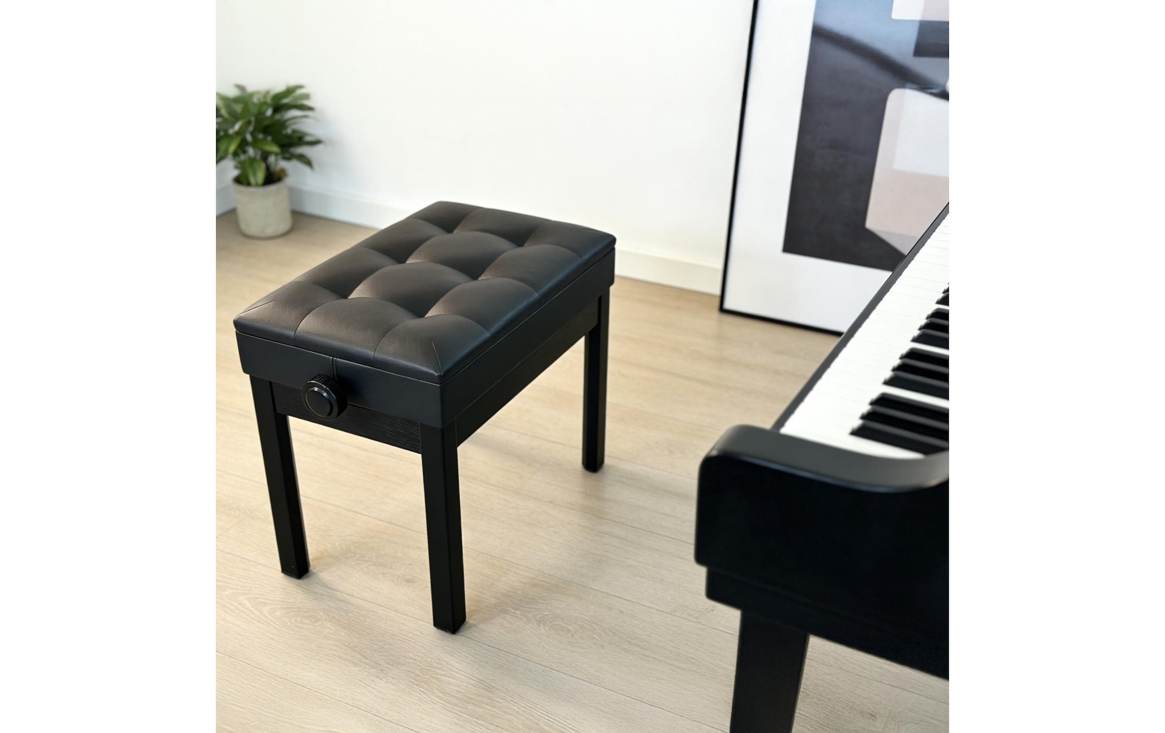 relaxdays Tabouret »Klavierbank«