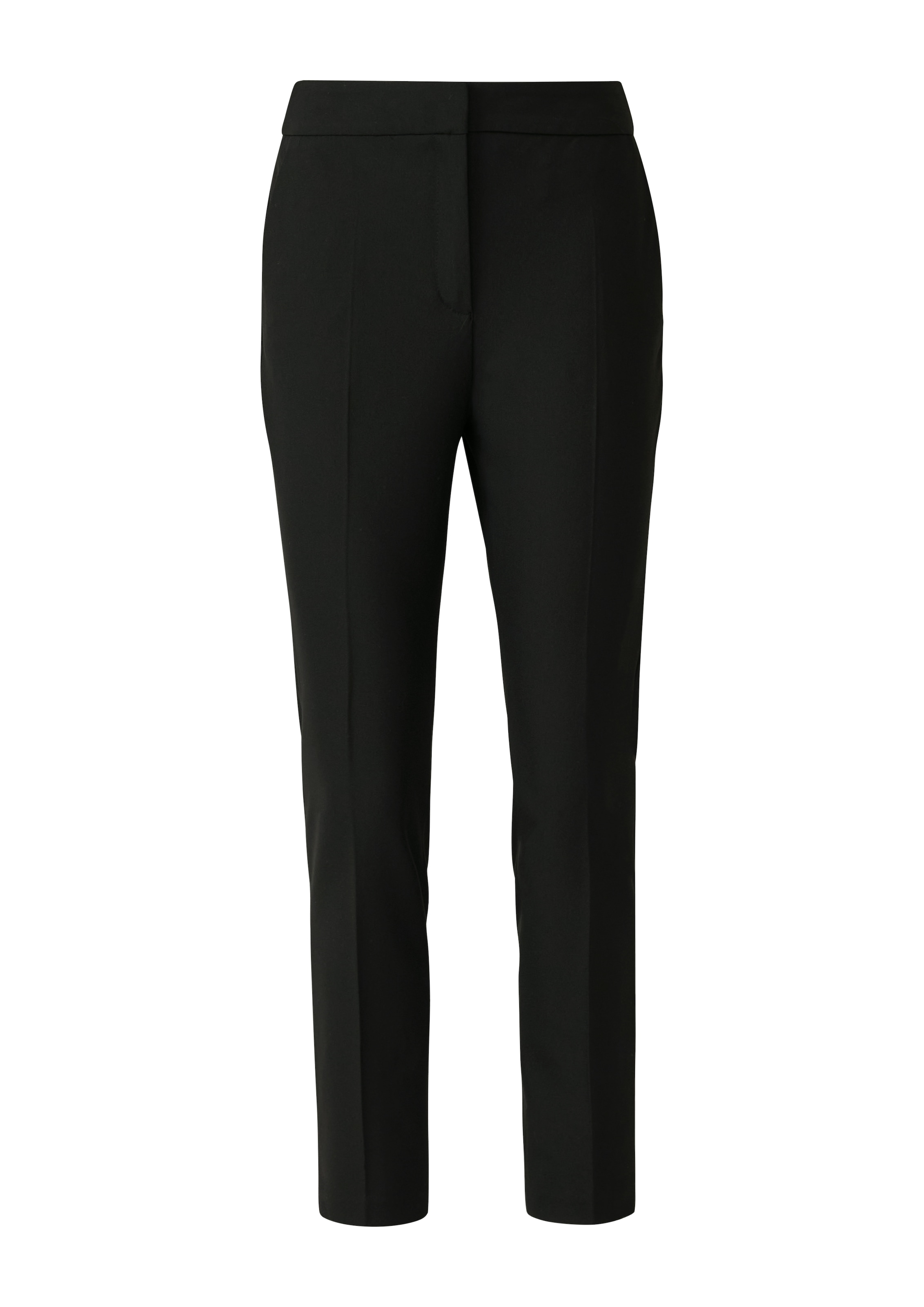s.Oliver BLACK LABEL Pantalon en tissu  avec jambe étroite, viscose stretch
