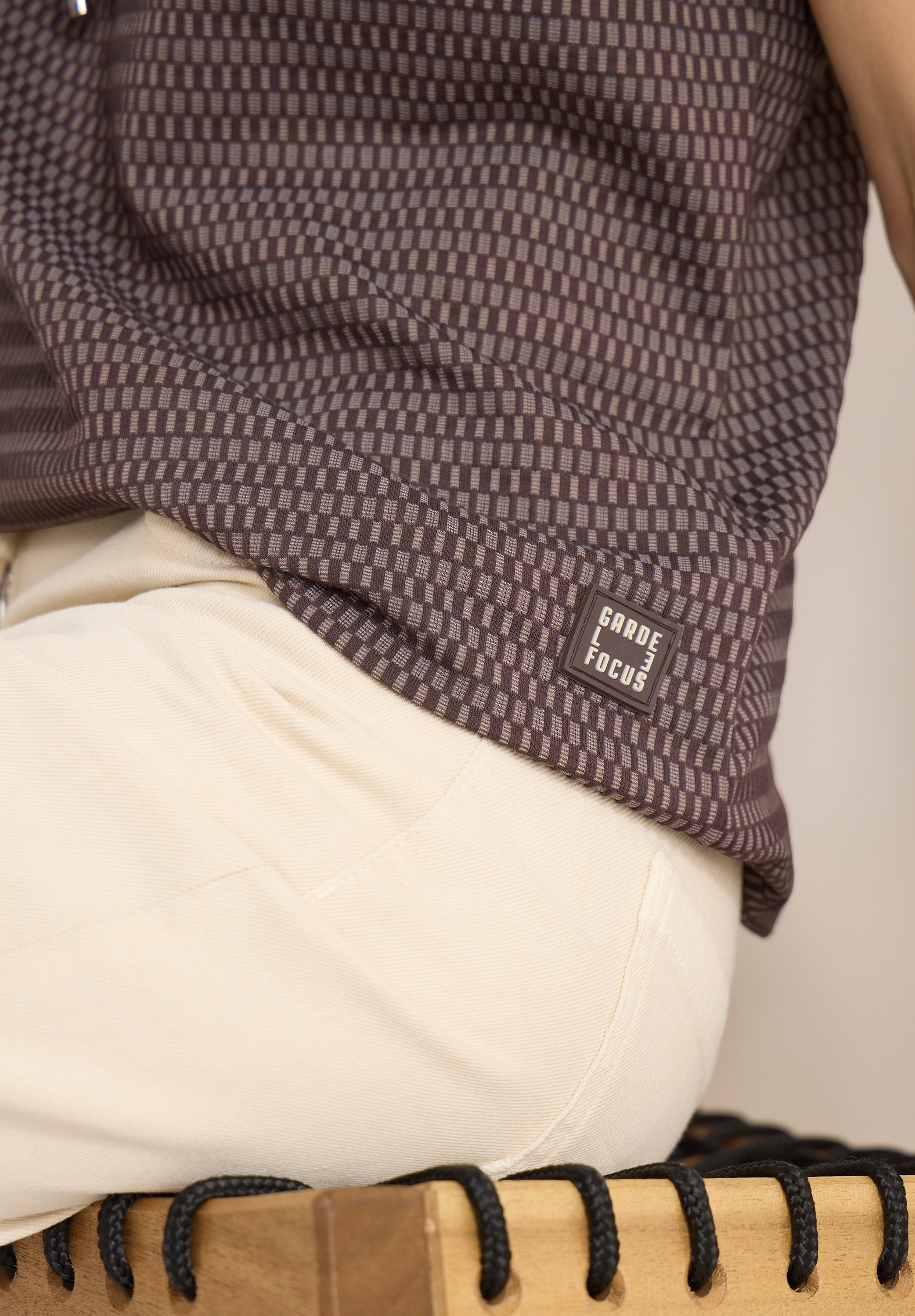 Cecil T-shirt à manches courtes in Two-Tone-Optik