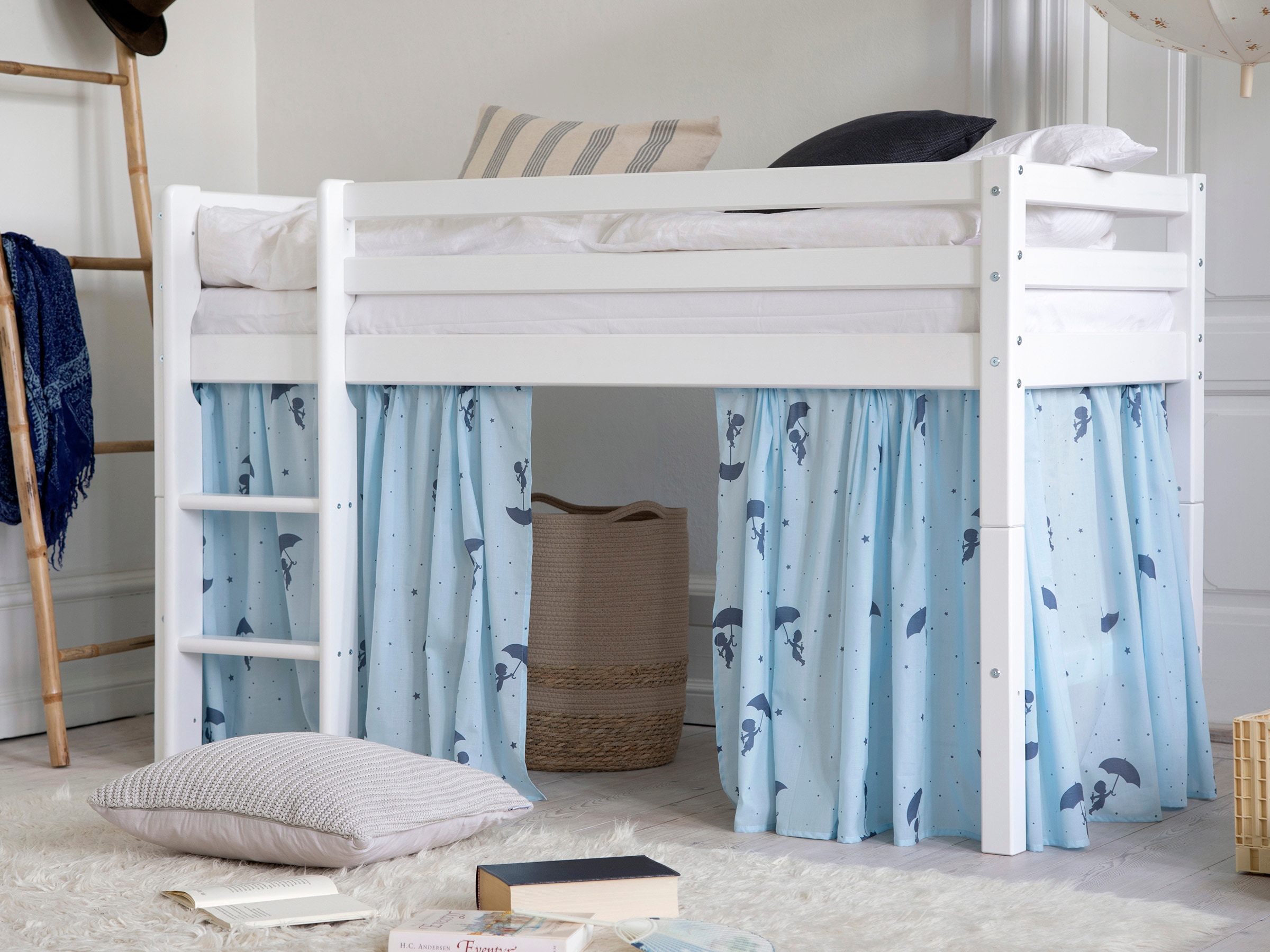 Hoppekids Spielbett »ECO Dream« Massivholz, wahlweise in 2 Grössen und 4 Farben, Matratze wählbar