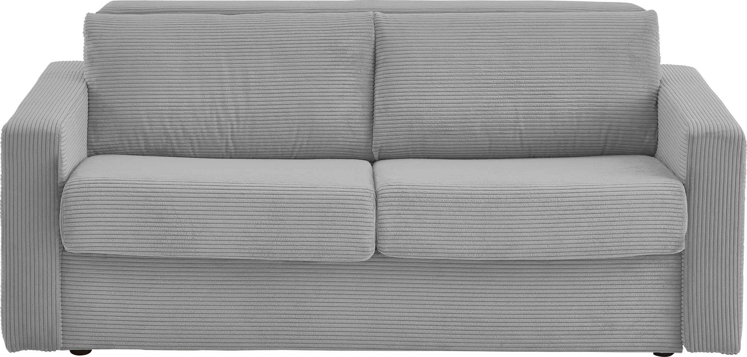 ATLANTIC home collection Schlafsofa »Rolando, B: 196 cm, Liegefl. 140x190 cm« mit komfortabler Matratze, Dauerschlafsofa