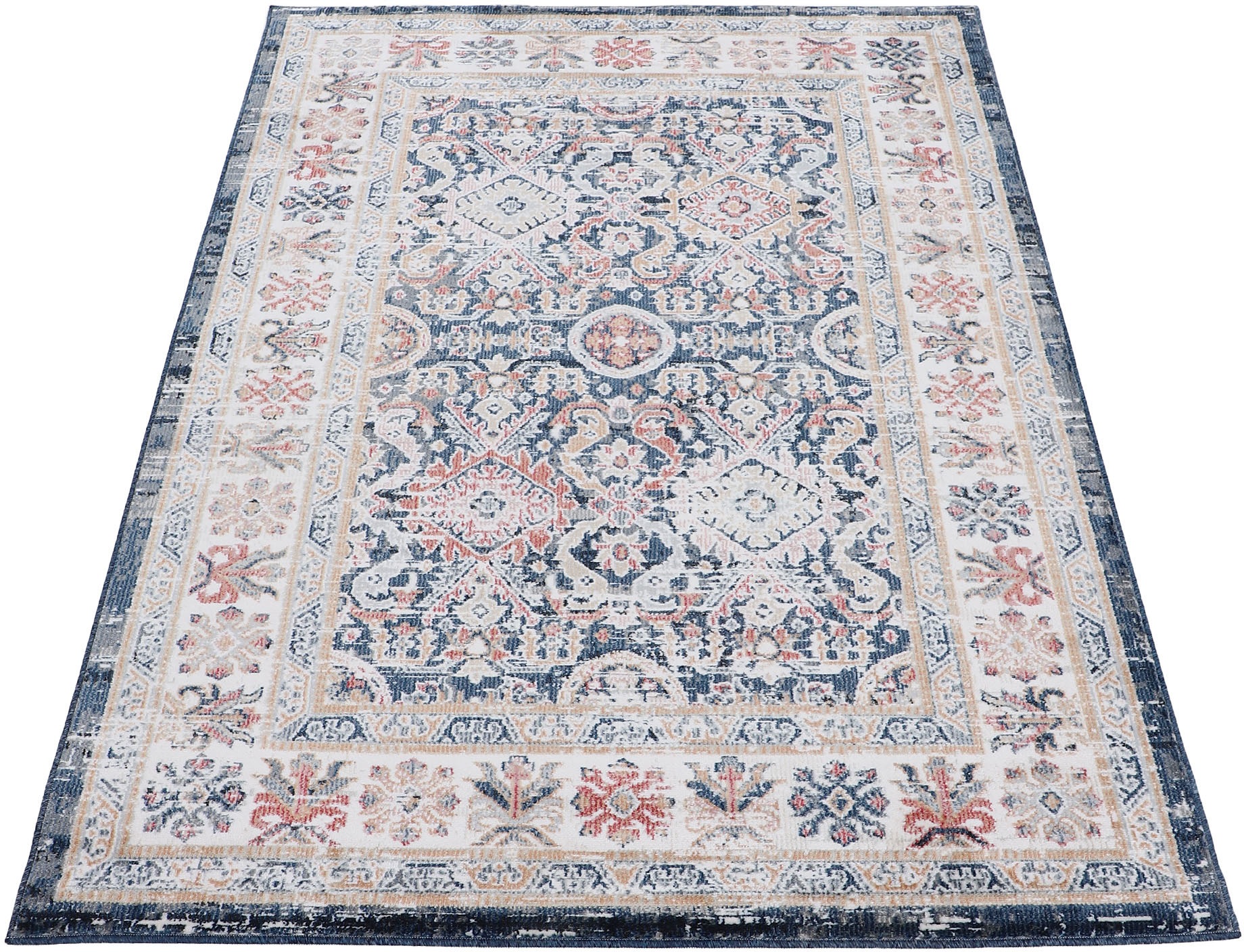 carpetfine Tapis »Vintage Liana_1« Rectangulaire 6 mm Höhe Orient Vintage Look