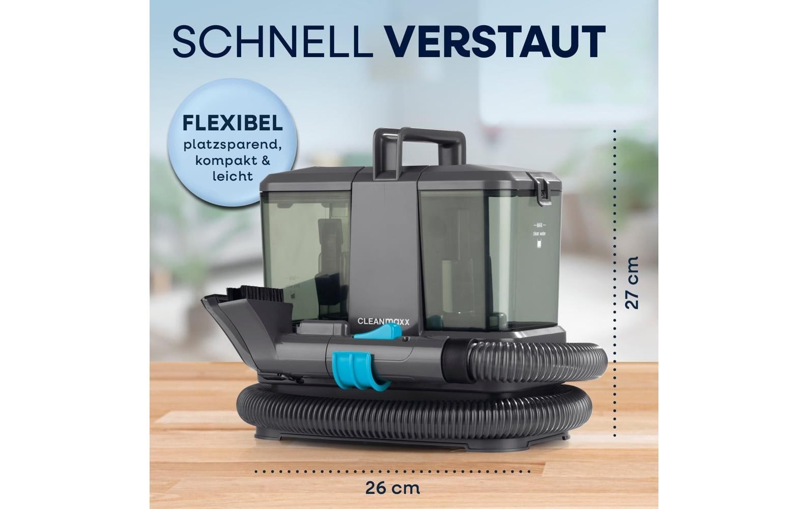 CLEANmaxx Teppichreinigungsgerät »mit CH-Stecker 350 W«