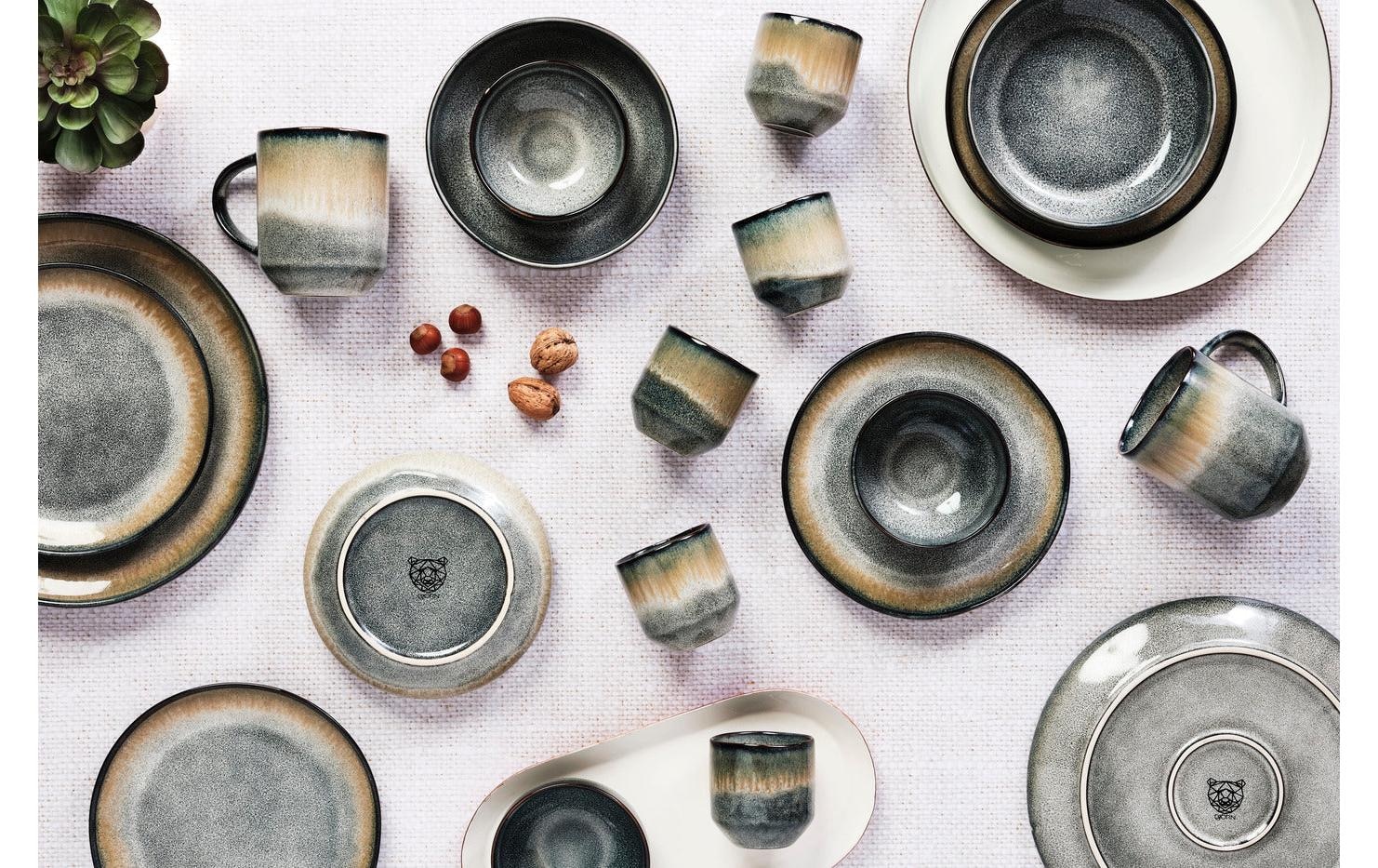   Müslischale »Björn Genesis Erde, Ø17 cm - 6-teilig« 6 Stk. aus Steinzeug